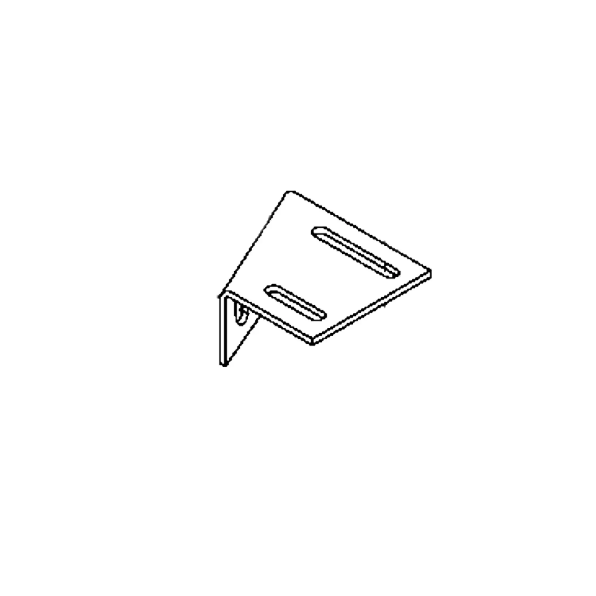 John Deere Wing Tie Plate, Right Side - N234576