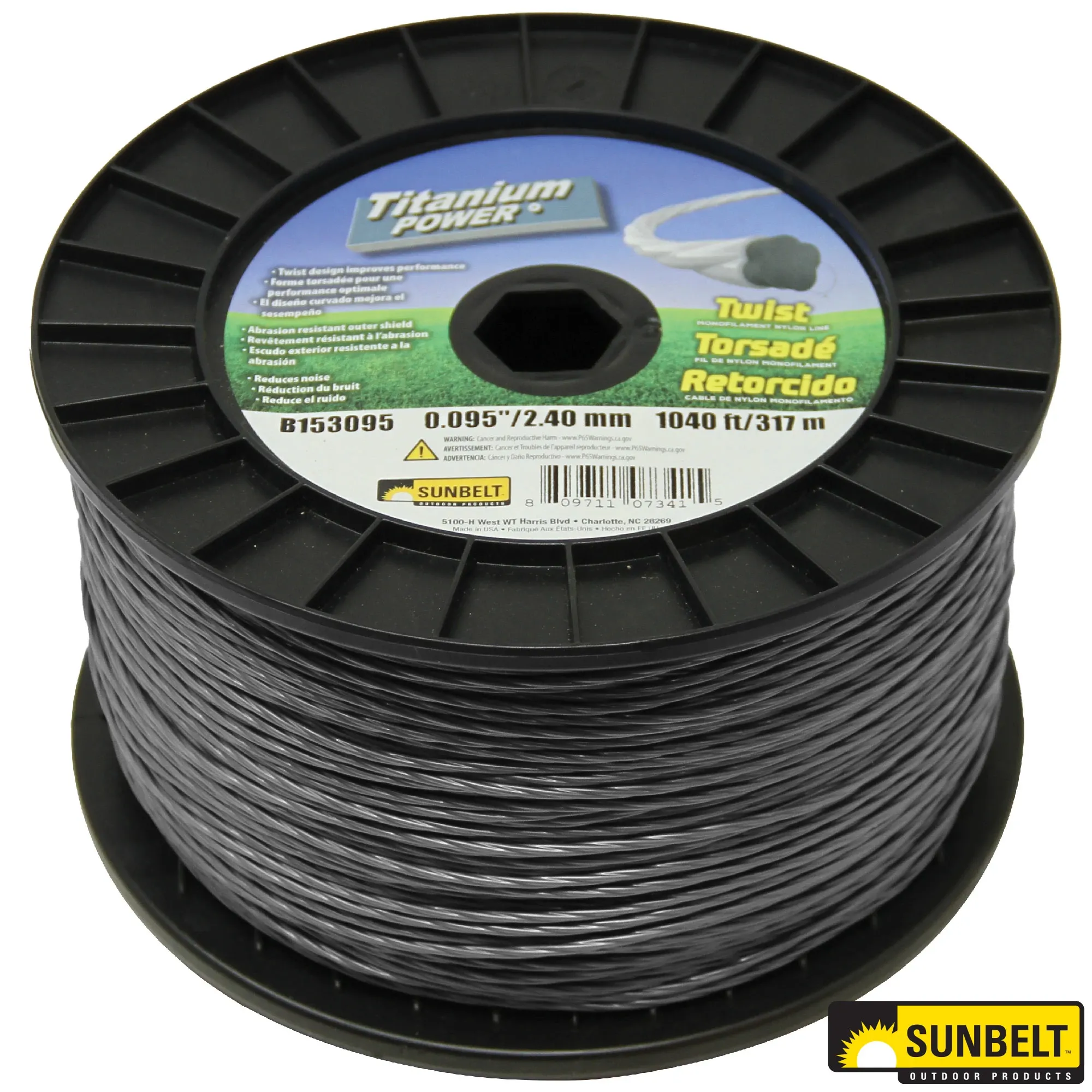 John Deere Twist Titanium Power Trimmer Cutting Line - B153095
