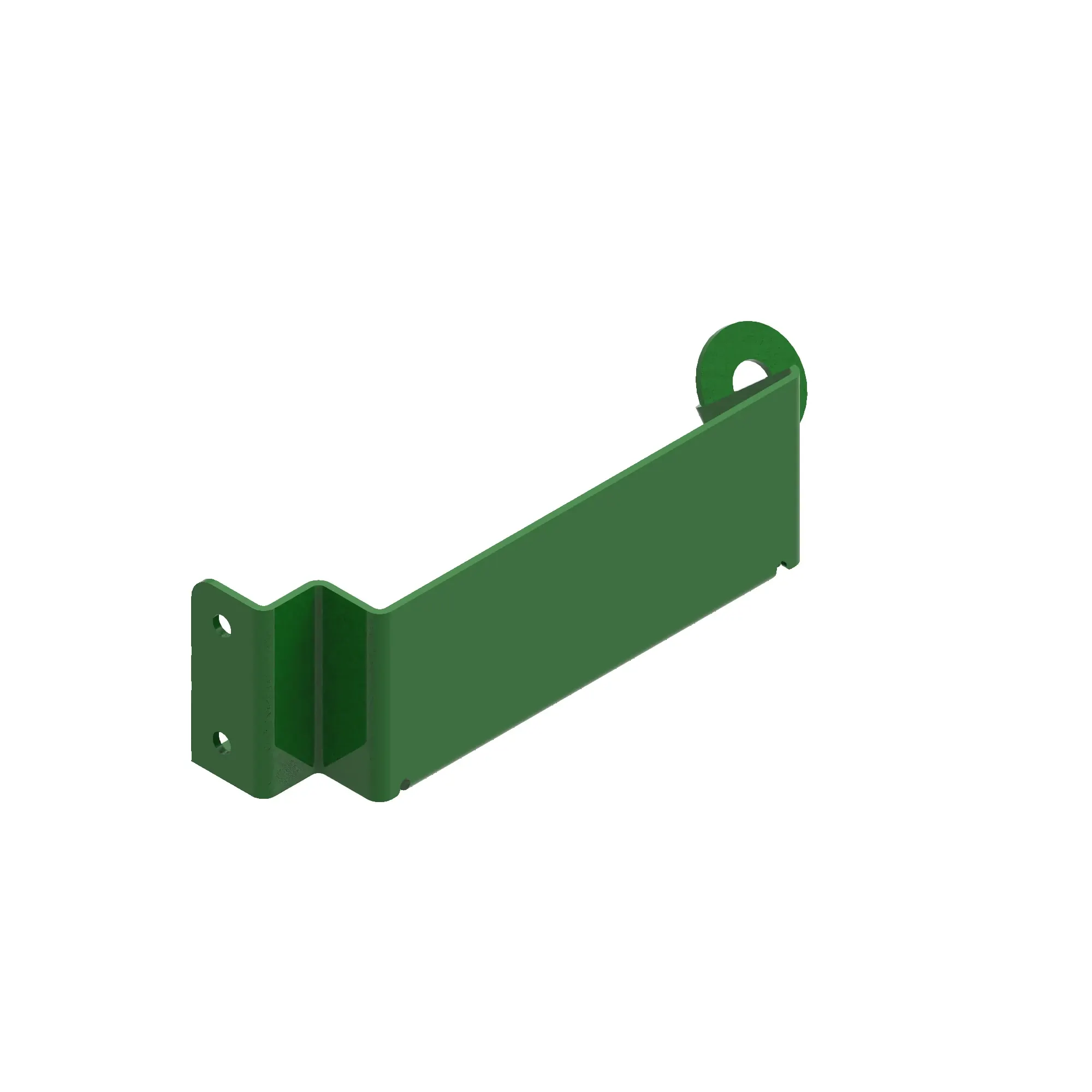 John Deere Left Side Mid Shield Lower Bracket - HXE51975