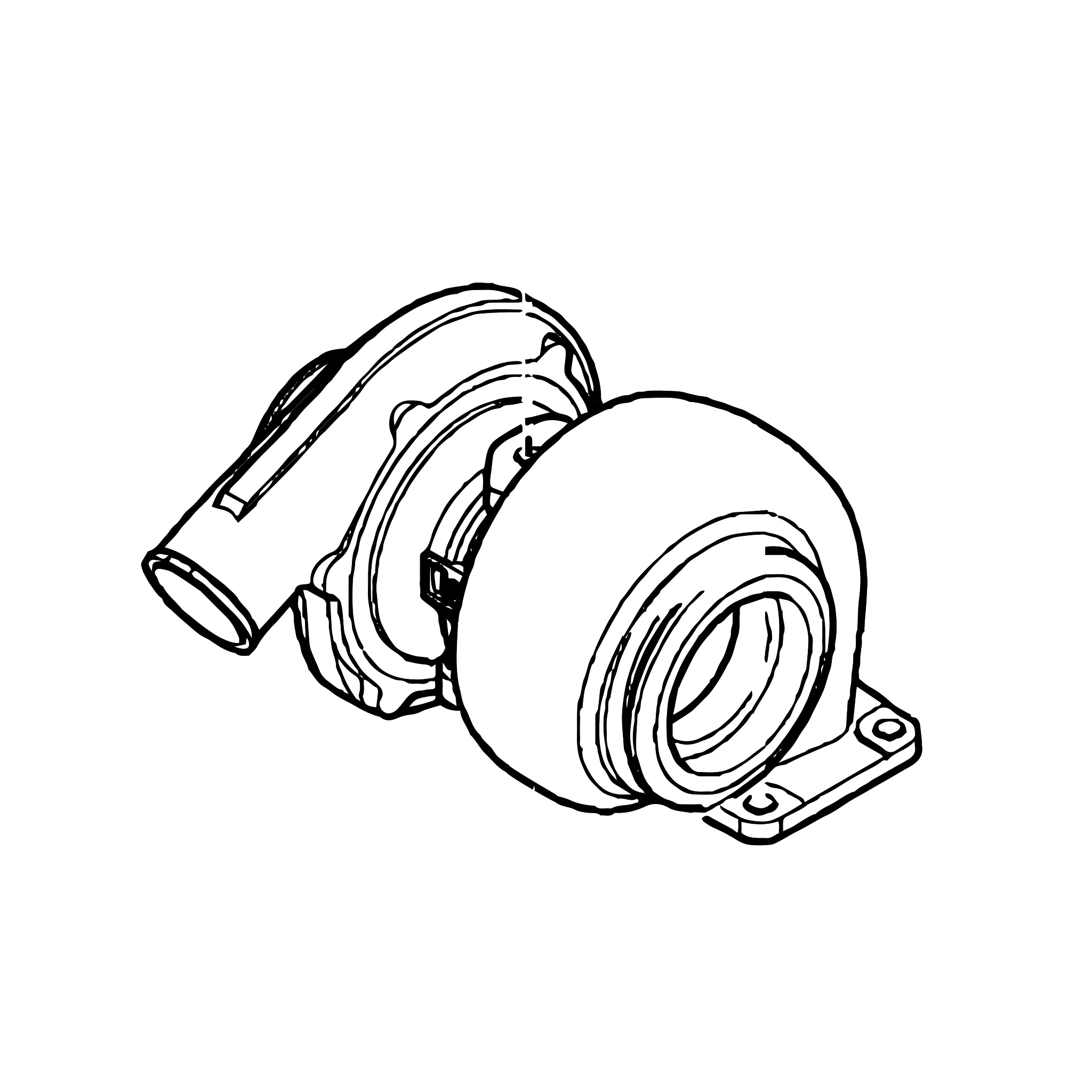 John Deere Reman REMAN Turbocharger - SE502186