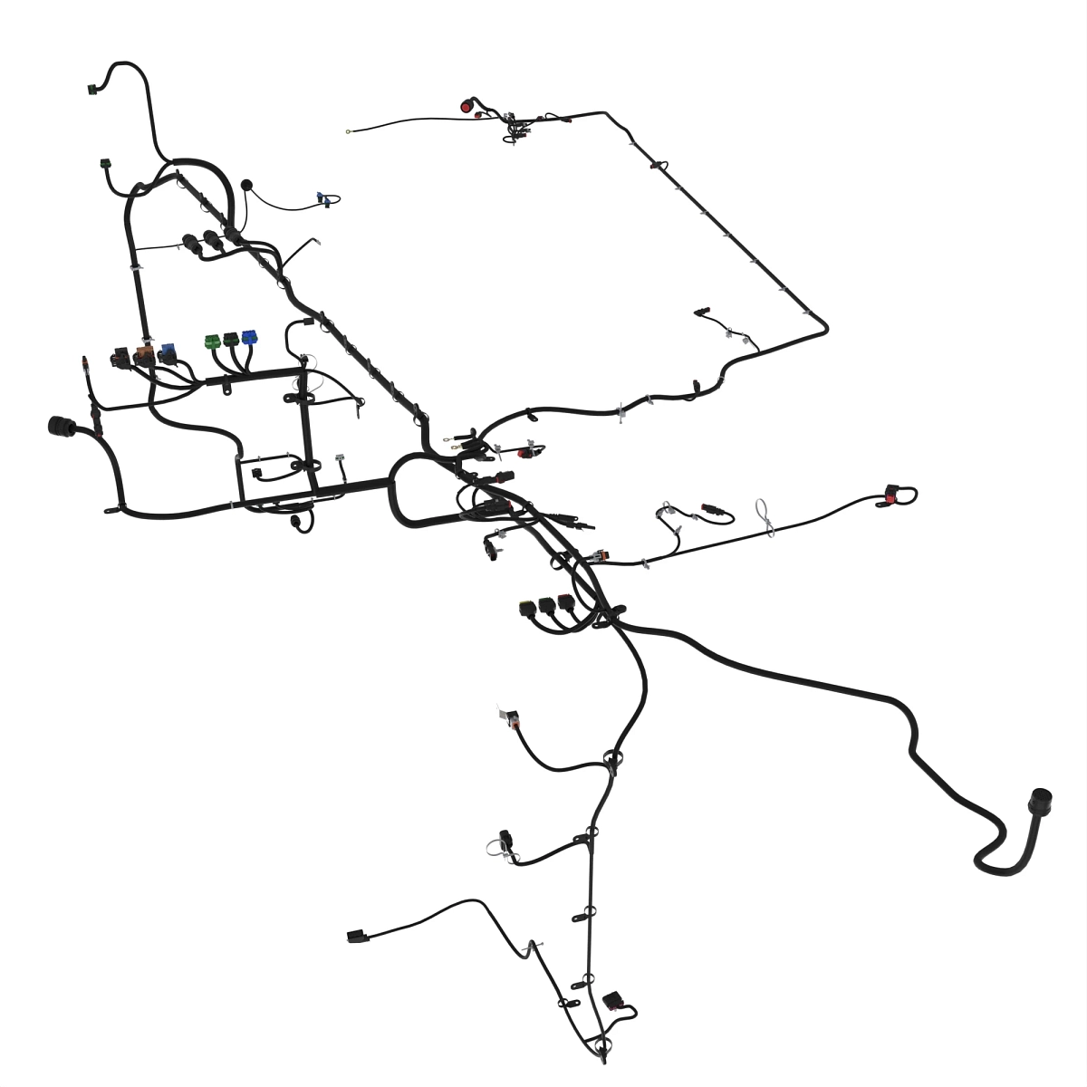 John Deere Control Unit 1 Wiring Harness - AXE68816