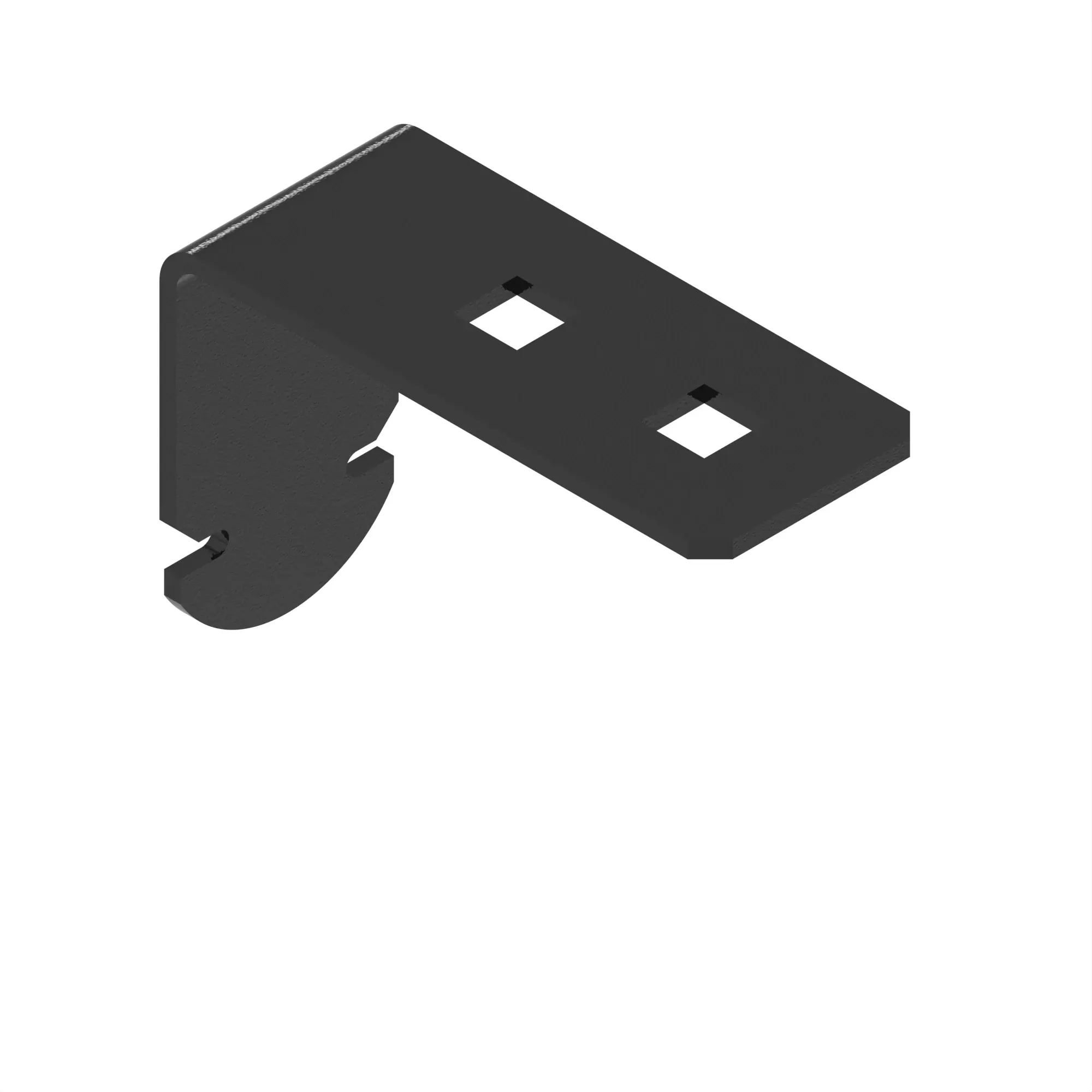 ANGLE, SOLUTION NOZZLE SUPPORT