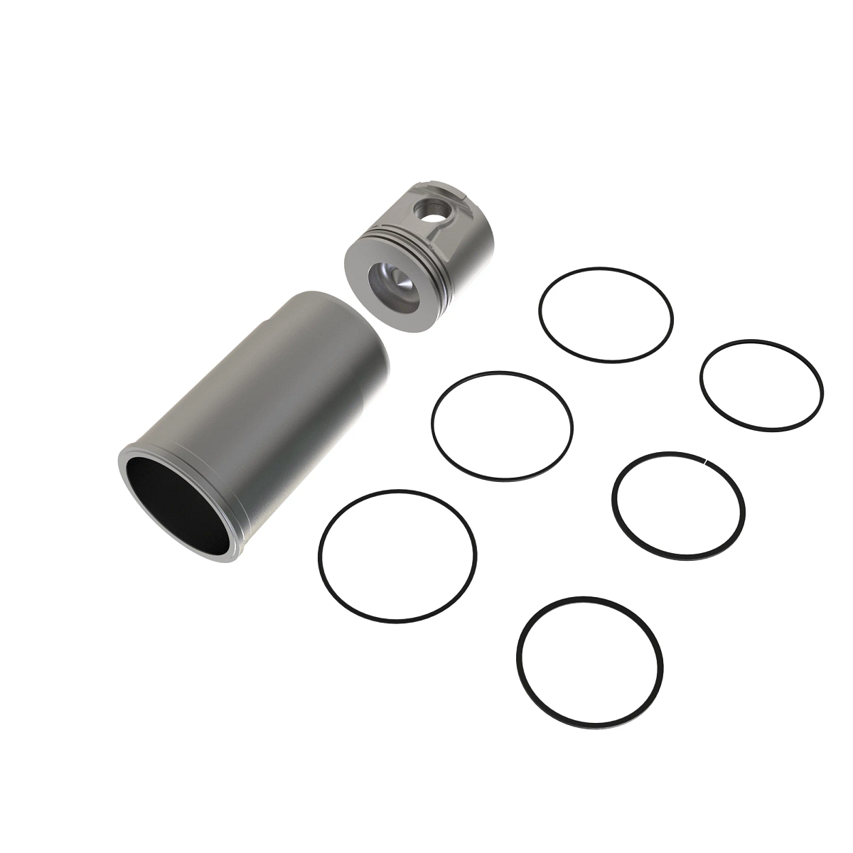 PISTON-LINER KIT, PTM STD DUTY W/ S