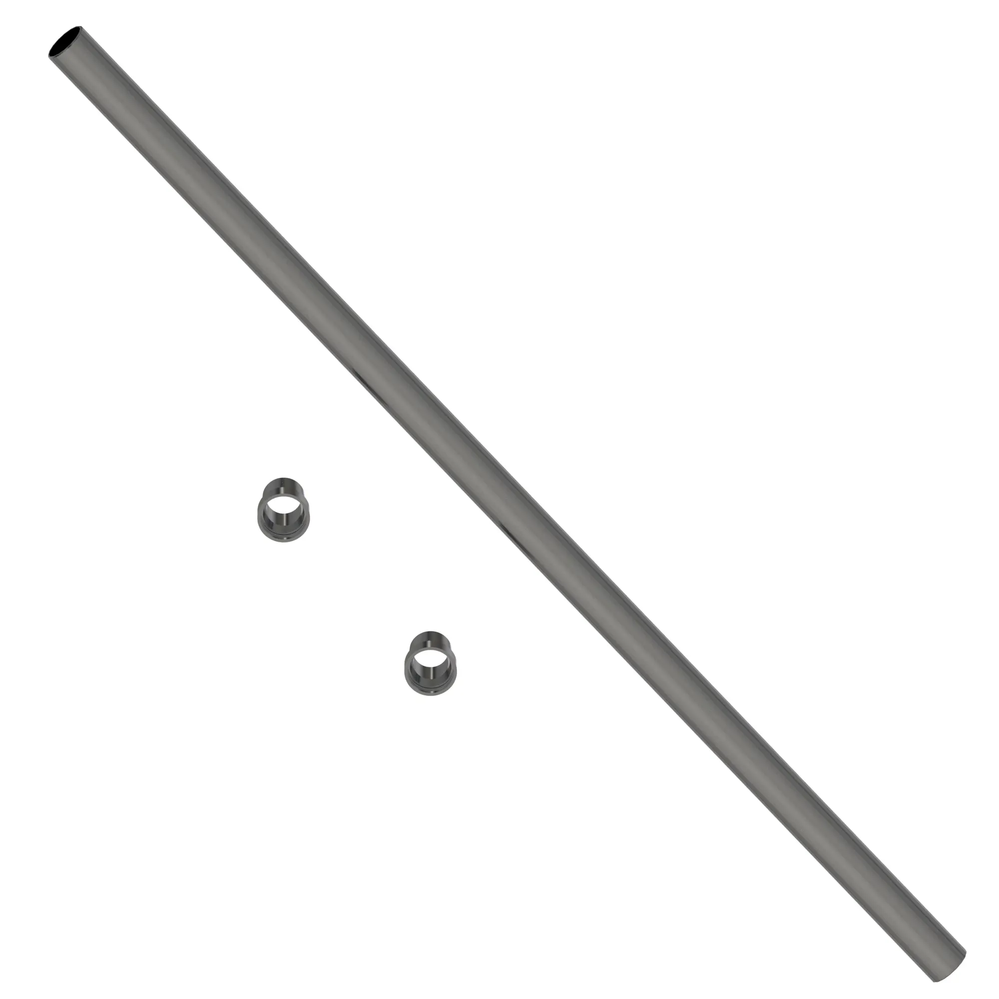 15" SS SPRAY PIPE,  3 HOLES