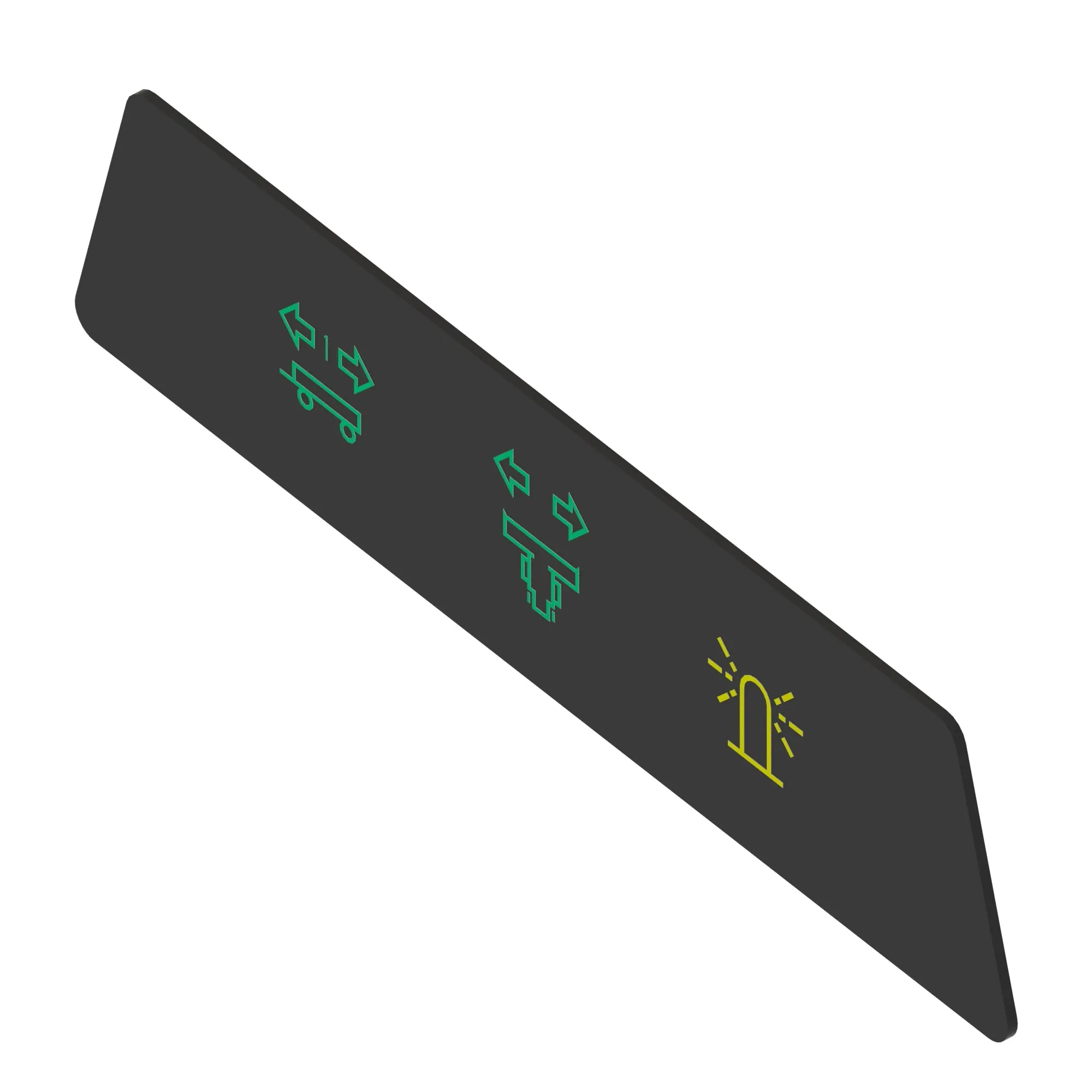 John Deere Steering Column Label - H162118