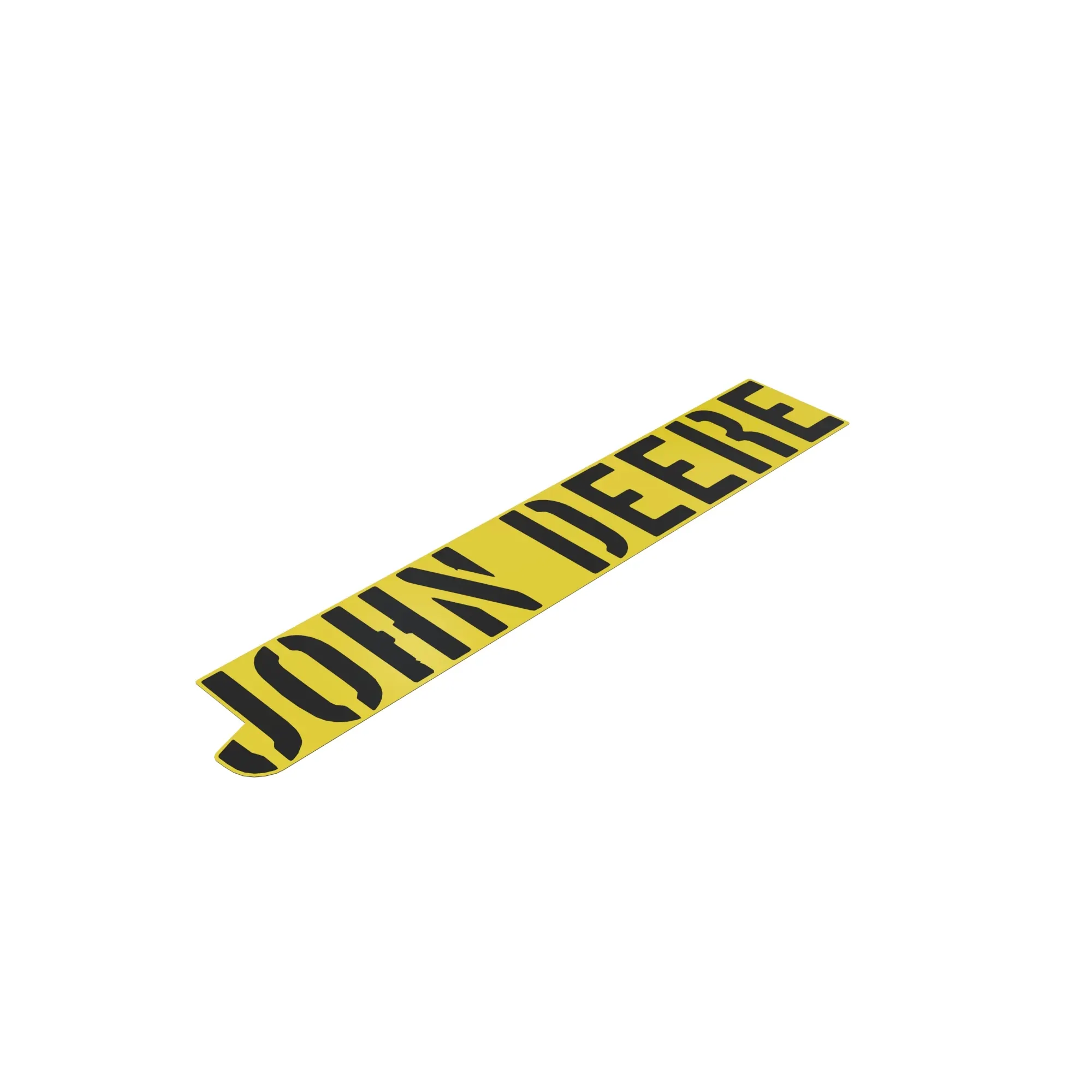 John Deere Cargo Box John Deere Desert Sand Label - UC27230