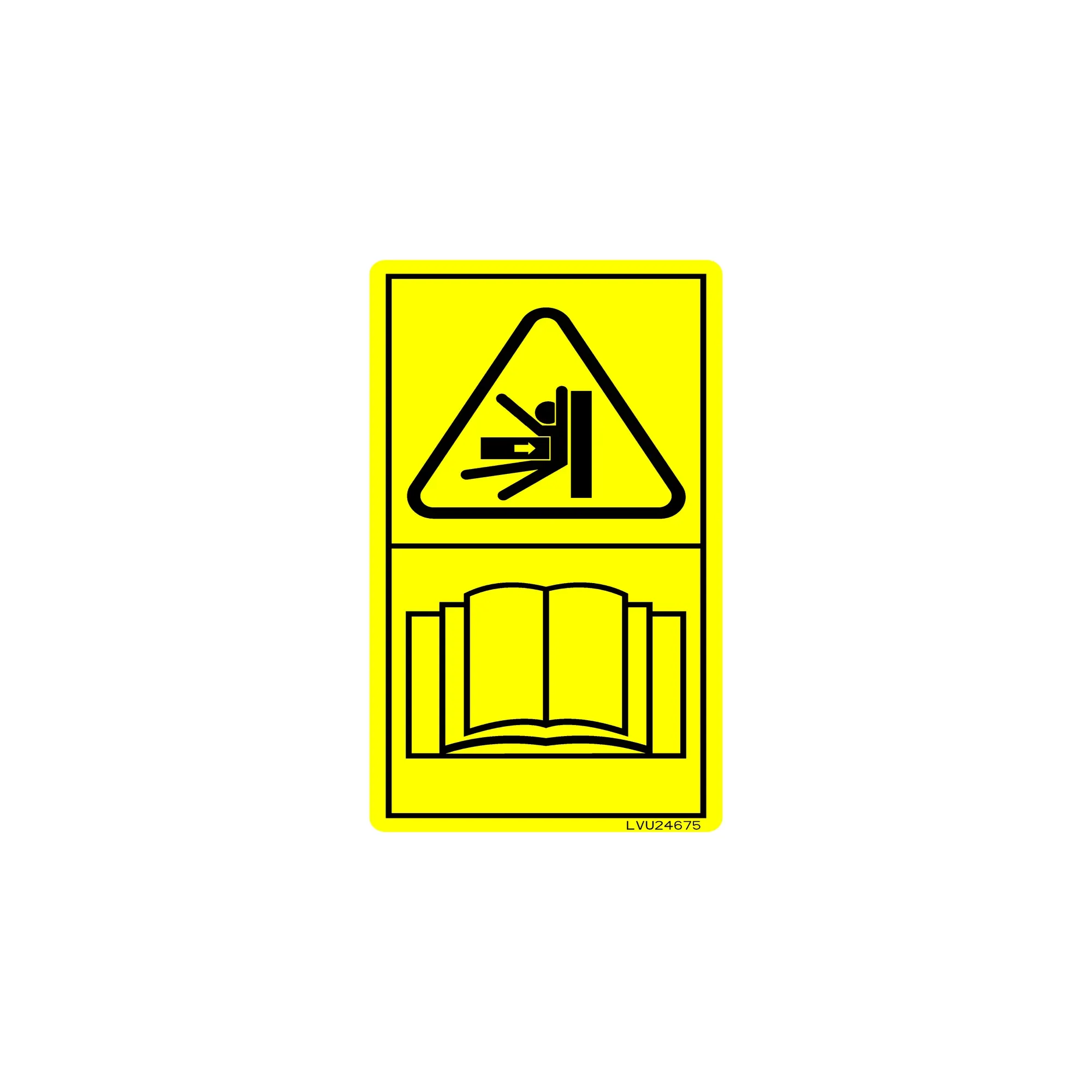 John Deere Label - LVU24675