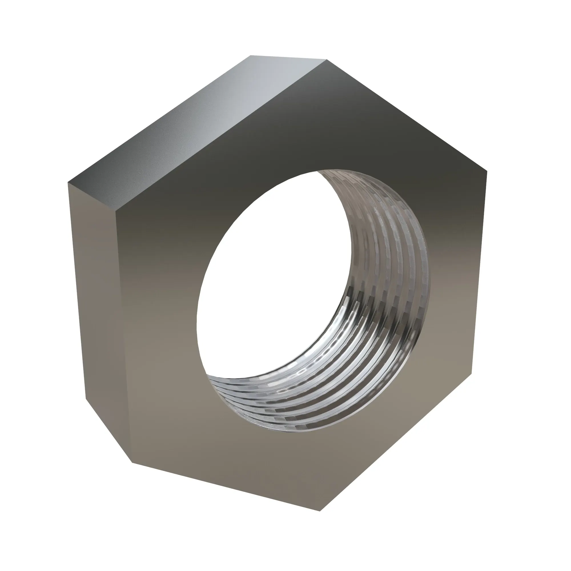 John Deere Hexagonal Lock Nut, 19.05 mm (3/4") - P48362