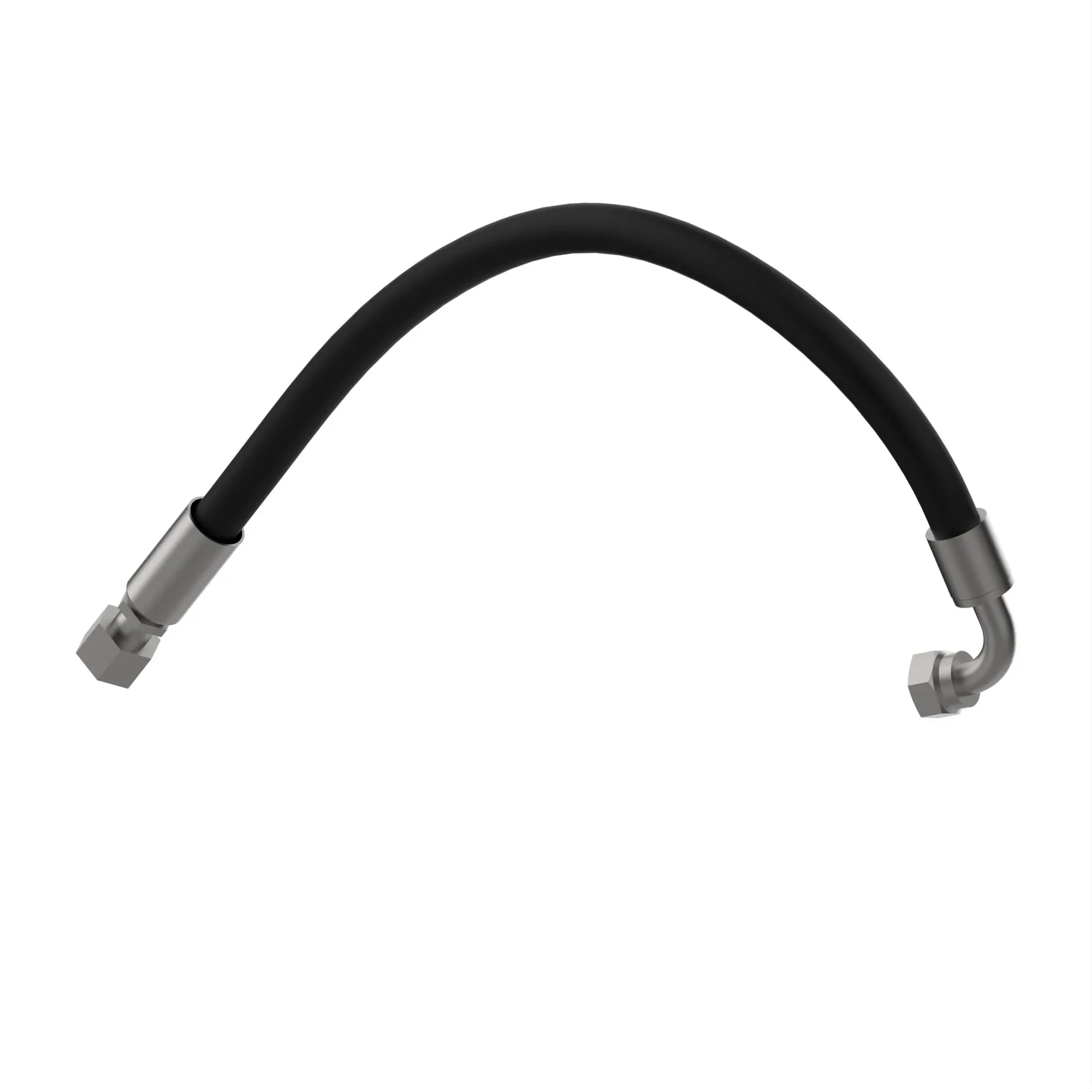 John Deere Ground Drive Pump Line to Engine Hydraulic Hose - AXT17795