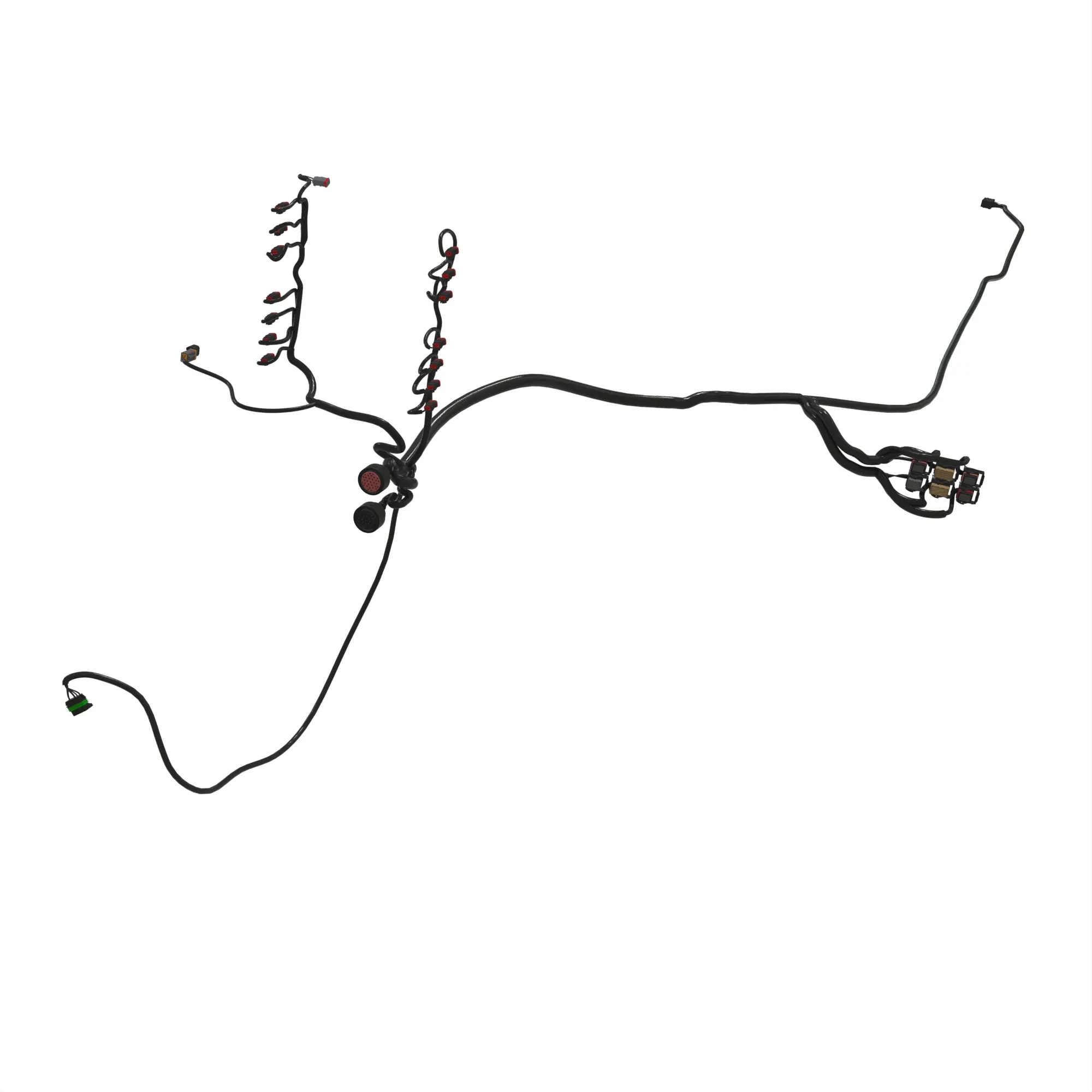 John Deere Front Electro-Hydraulic (EH) Wiring Harness - AT489845