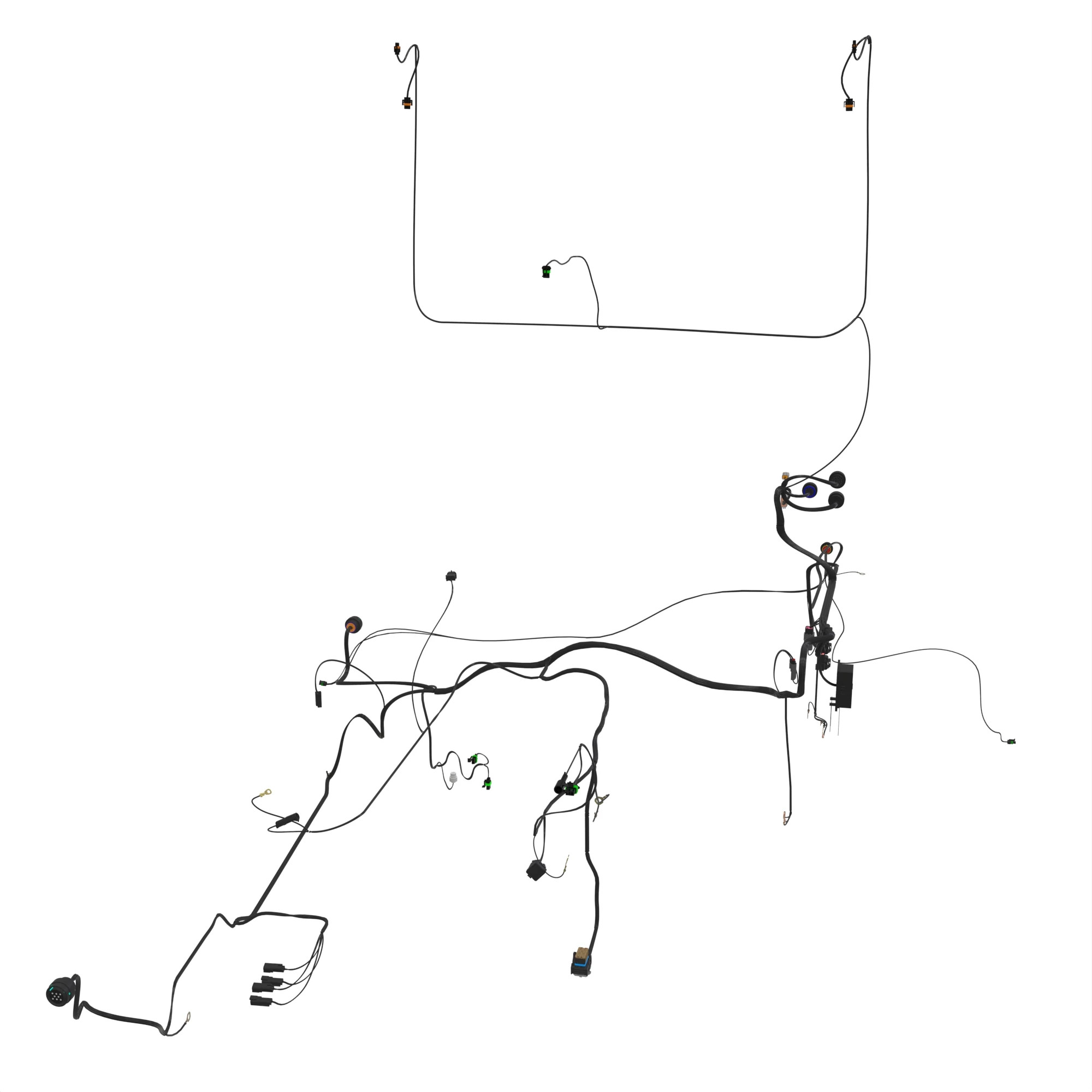 CHASSIS WIRING HARNESS, HAY MACHINE