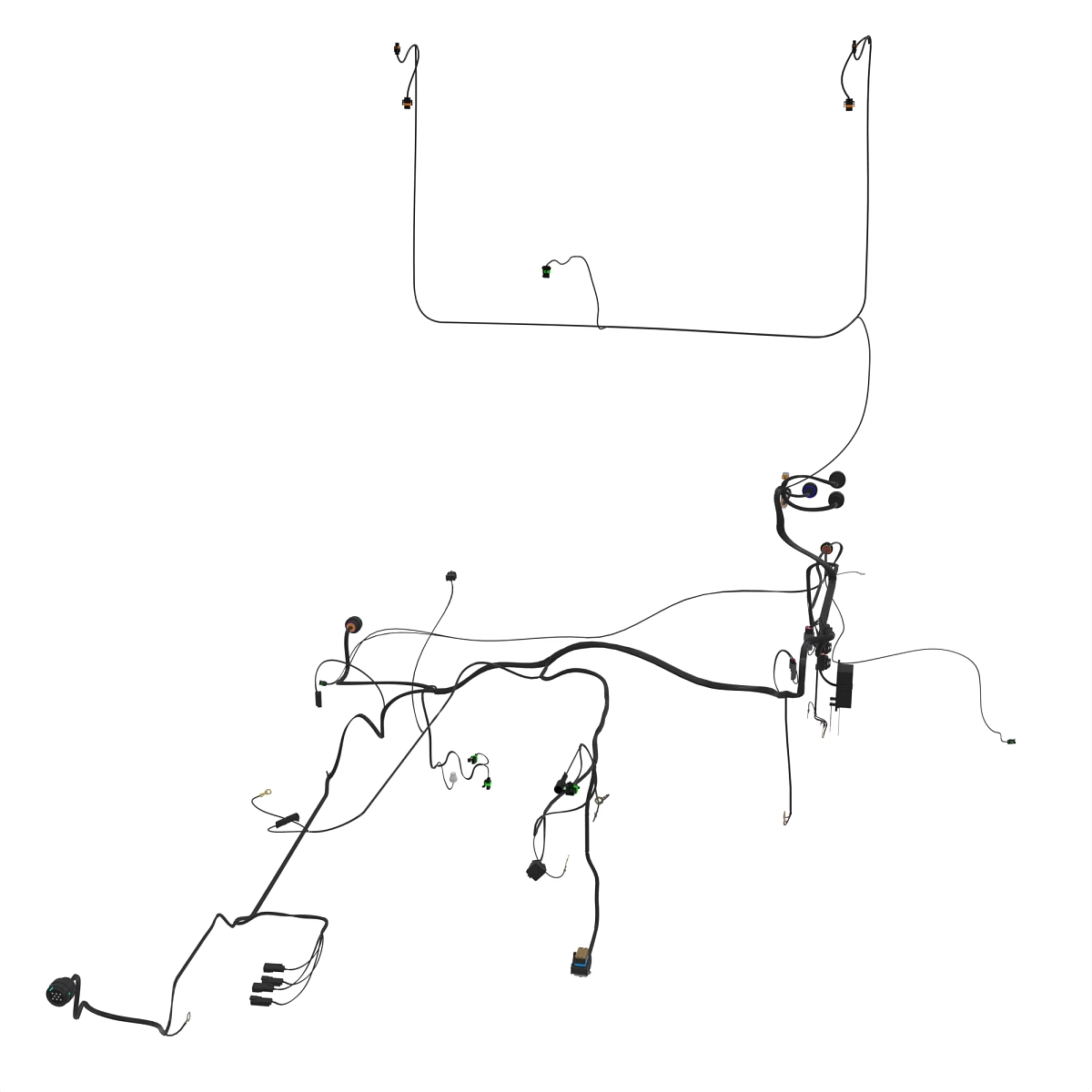Chassis Wiring Harness, Hay Machine
