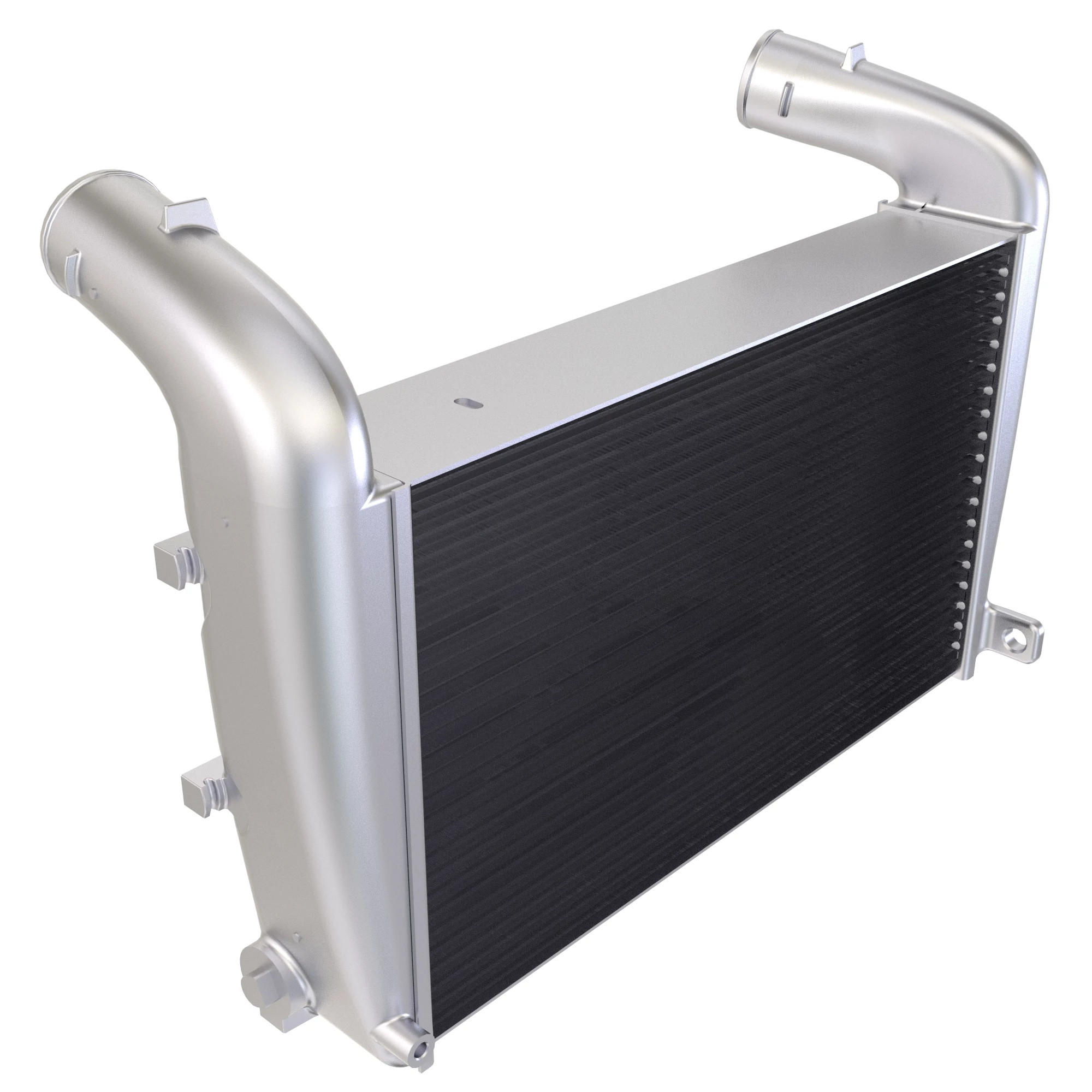AFTERCOOLER, LESS FUEL COOLER RAIL/
