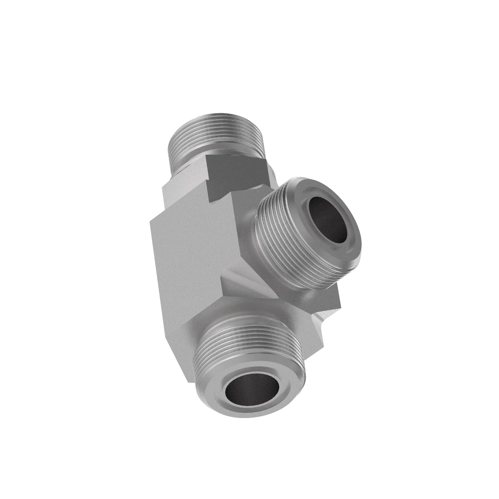 John Deere Adjustable Stud Run Tee Fitting - 38H5108