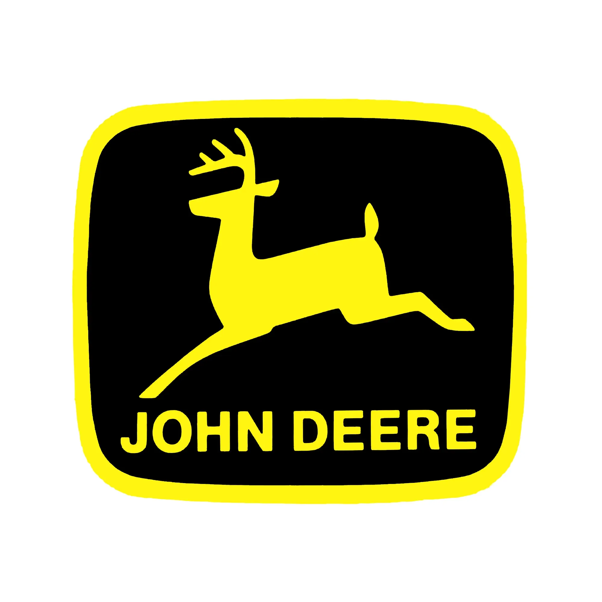 John Deere Leaping Deer design Label - JD5599