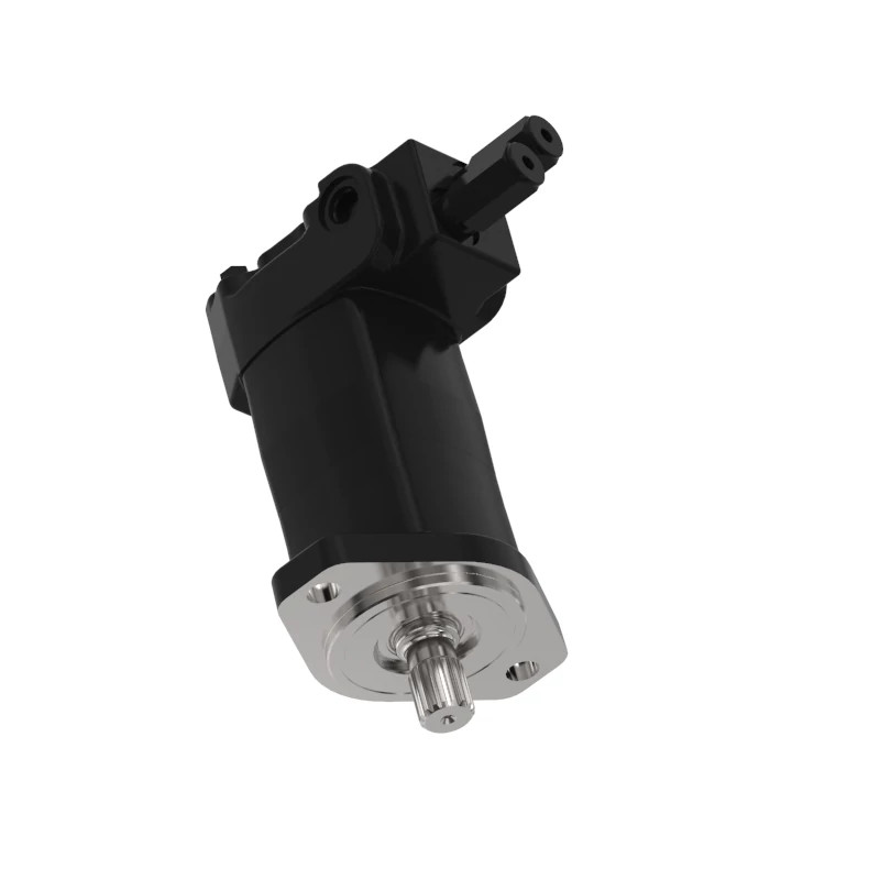 John Deere Grapple Rotate Hydraulic Motor with Crossover Relief - AT522452