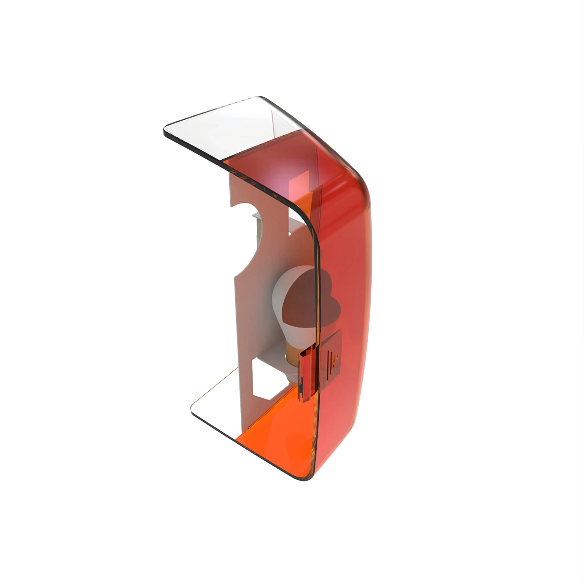 Assembly, Front Light and Mirror