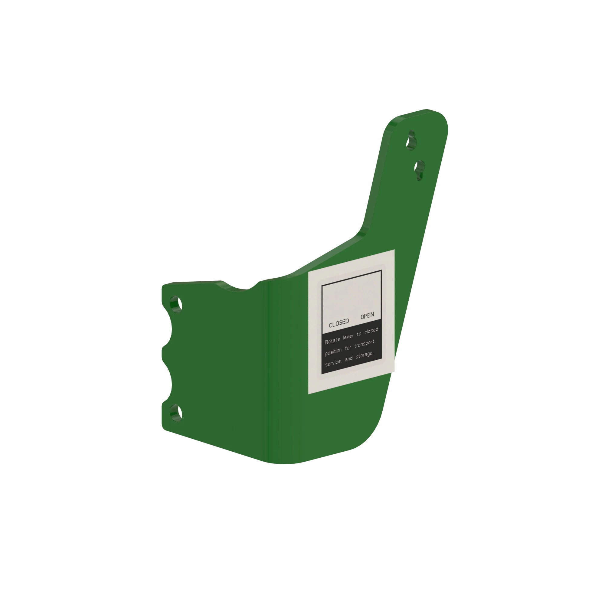 John Deere Bracket, Valve, 3 Section with Decal - AN234946