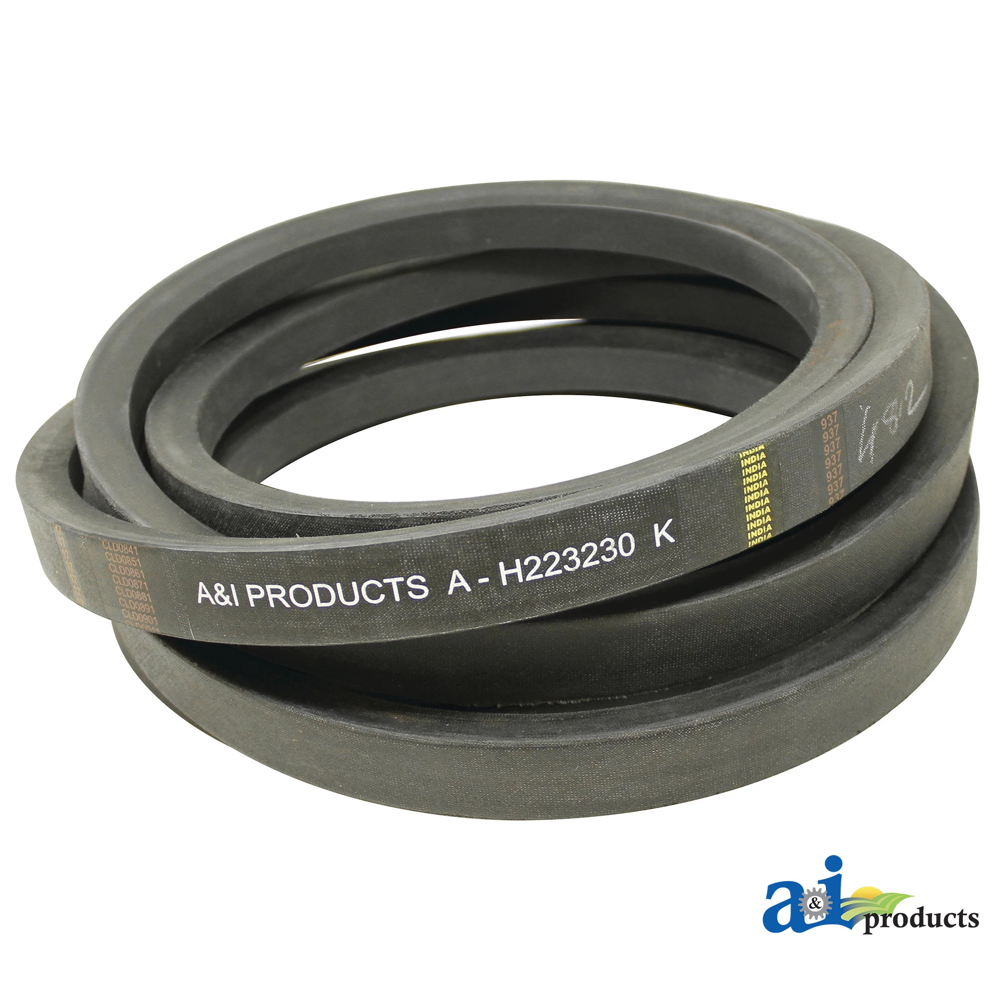 A&I Products Clean Grain Elevator Drive V-Belt, Effective Length 6850 mm (269.7 inch) - A-H223230