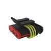CONN TYCO SS1.5 4W MS BLK PLSTC