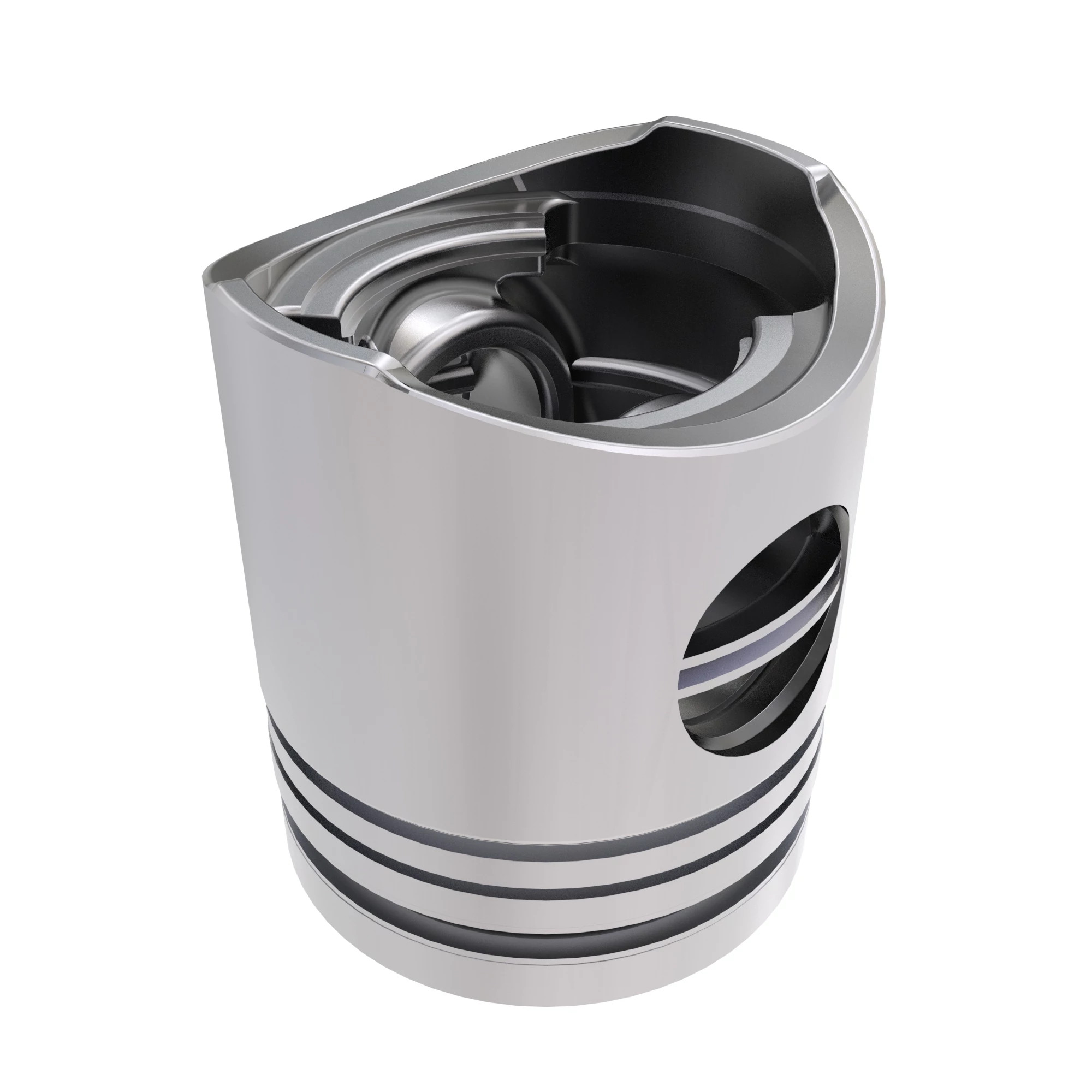 John Deere Piston with Insert - AR96389