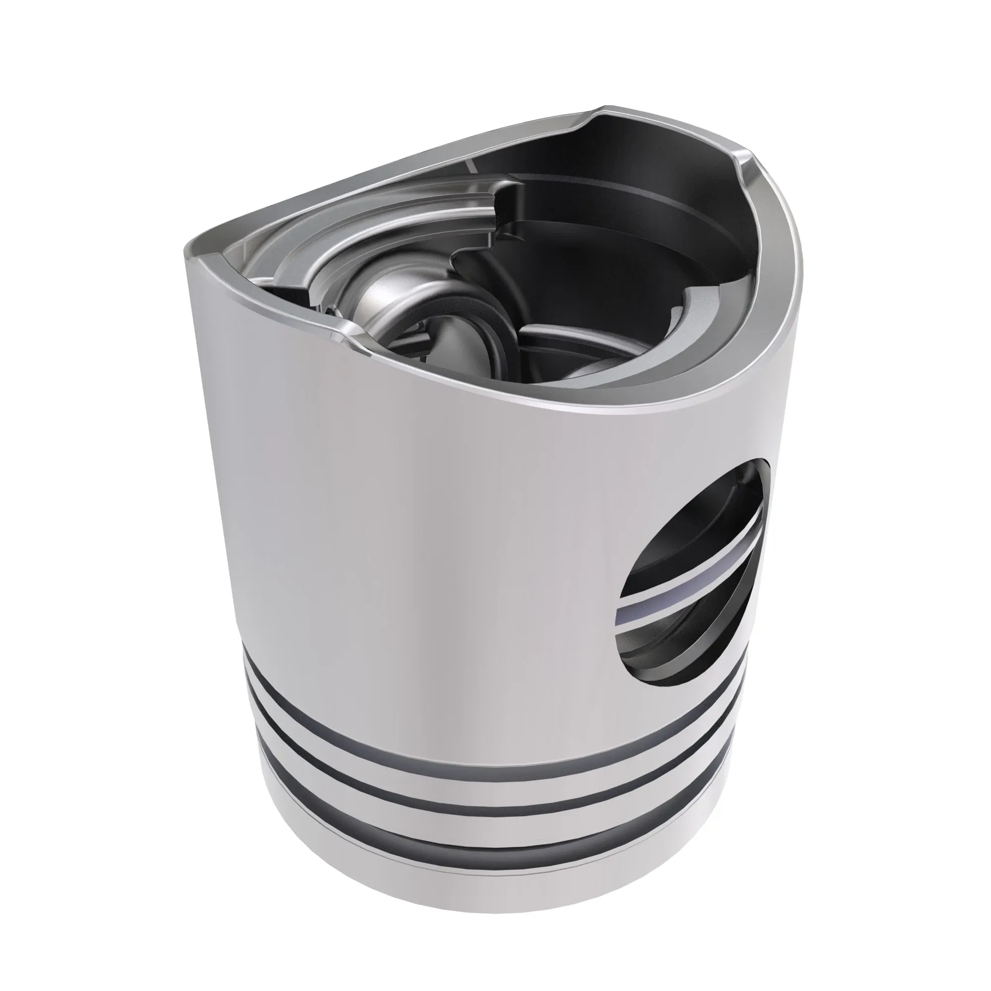 John Deere Piston with Insert - AR96389