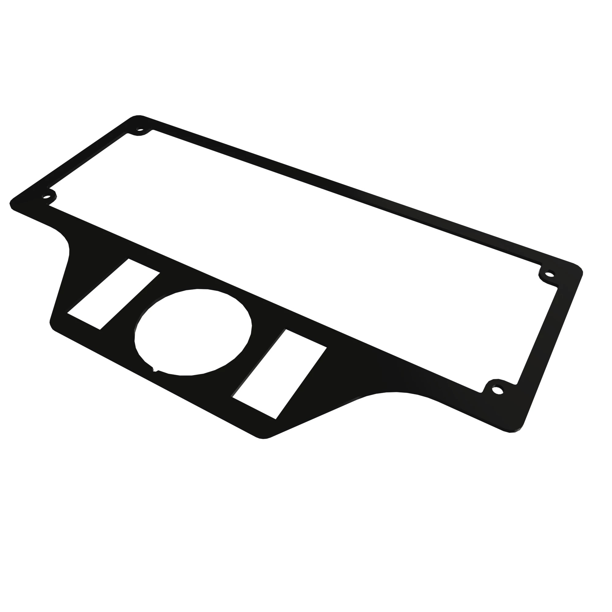 PLATE, INSTRUMENT PANEL