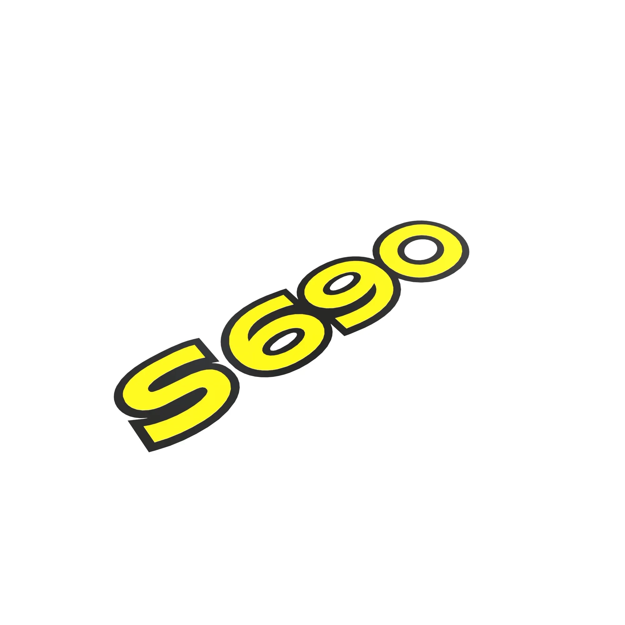 John Deere S690 Model Designator Label - H223728
