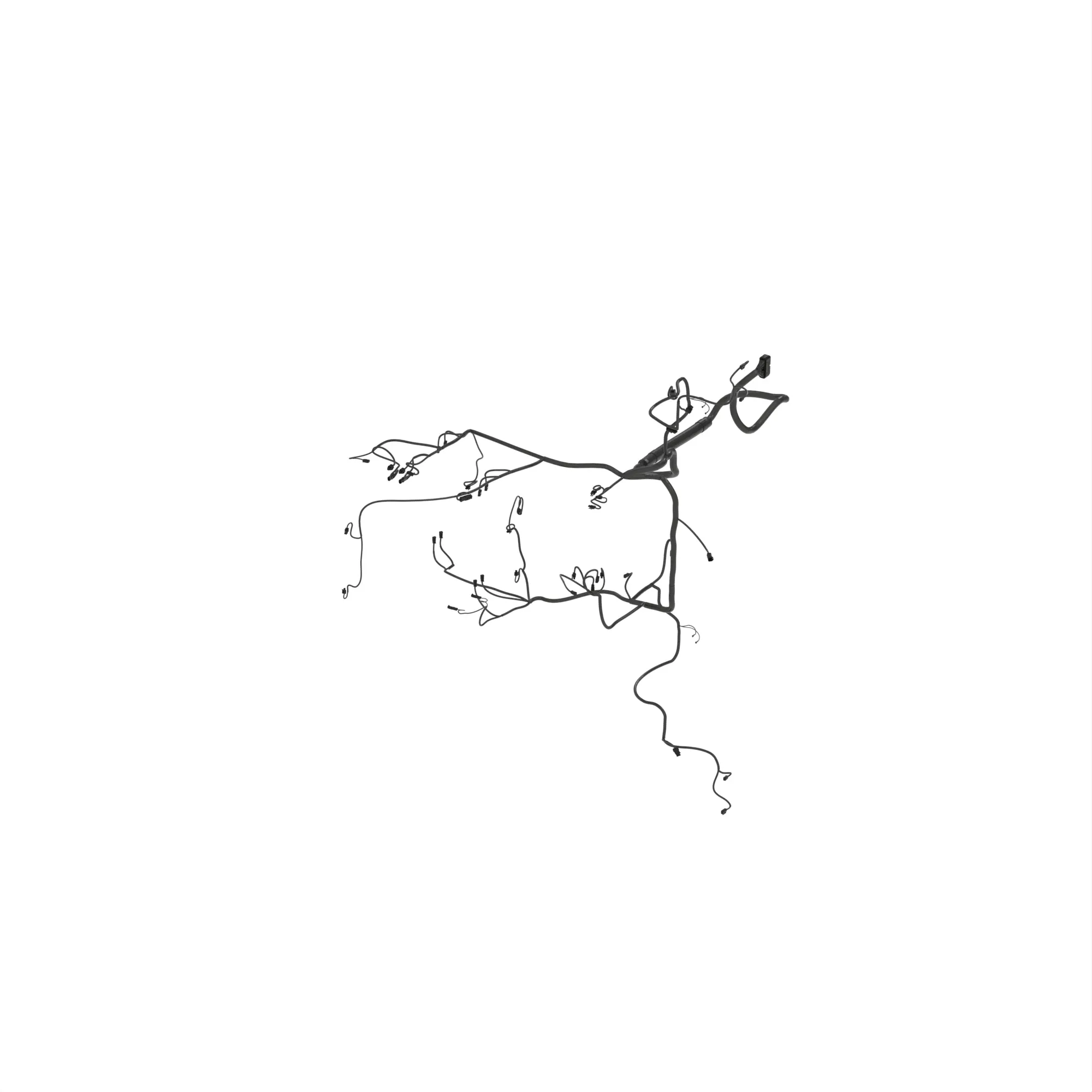 John Deere Loader Frame Wiring Harness - AT454670
