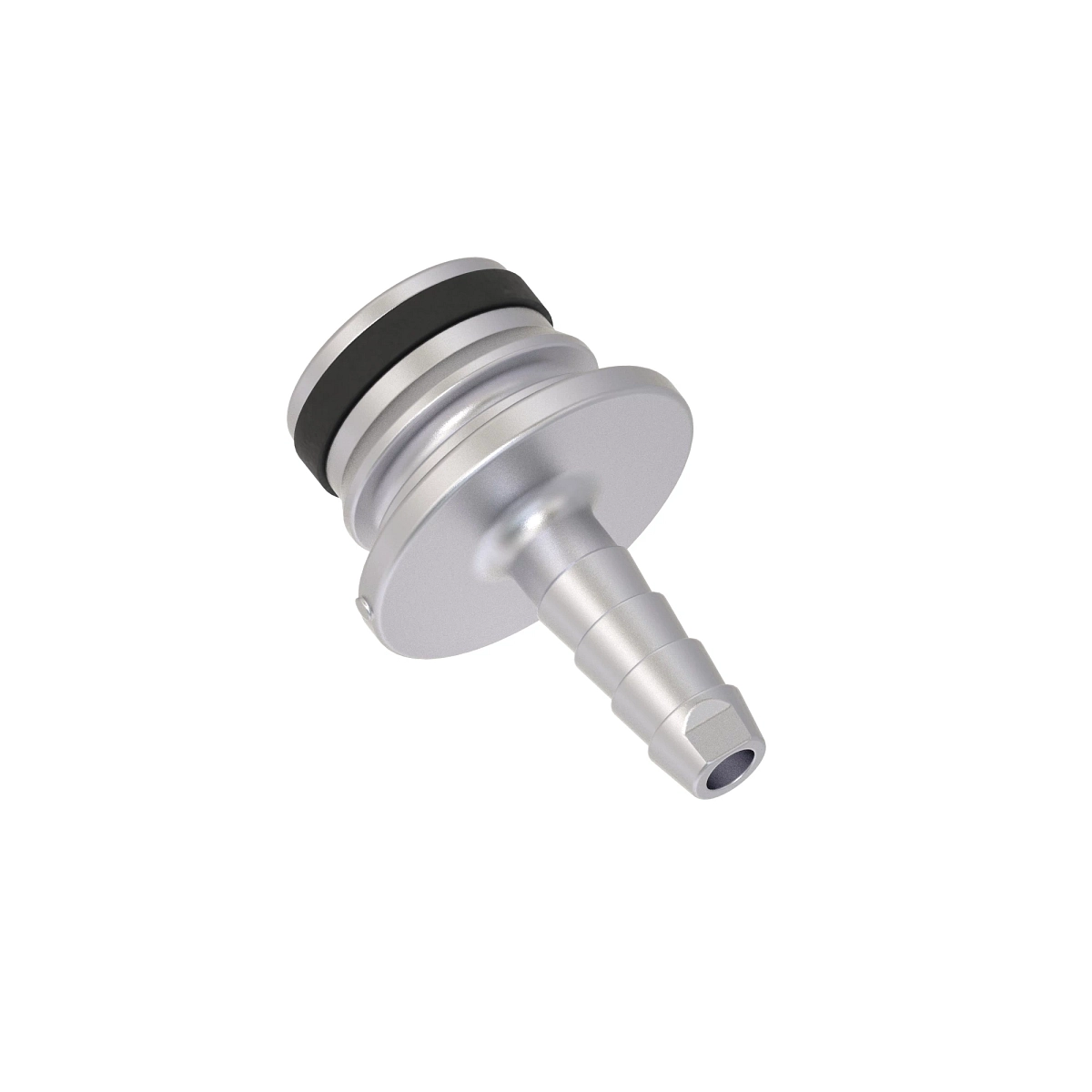 Fitting, Fork to 1/4 Barb W/O-Ring