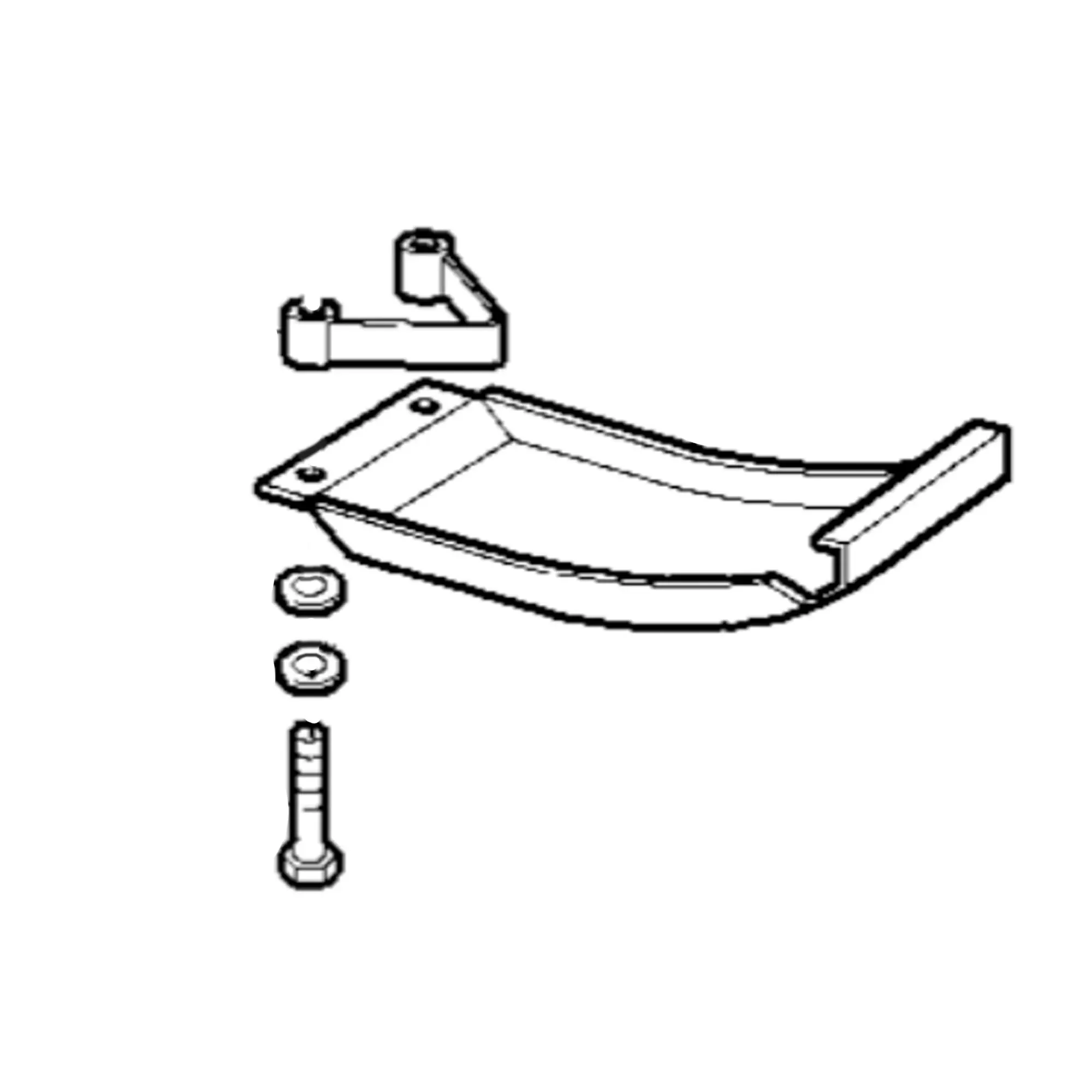 John Deere Divider Points Skid Shoe Kit - LCA84040