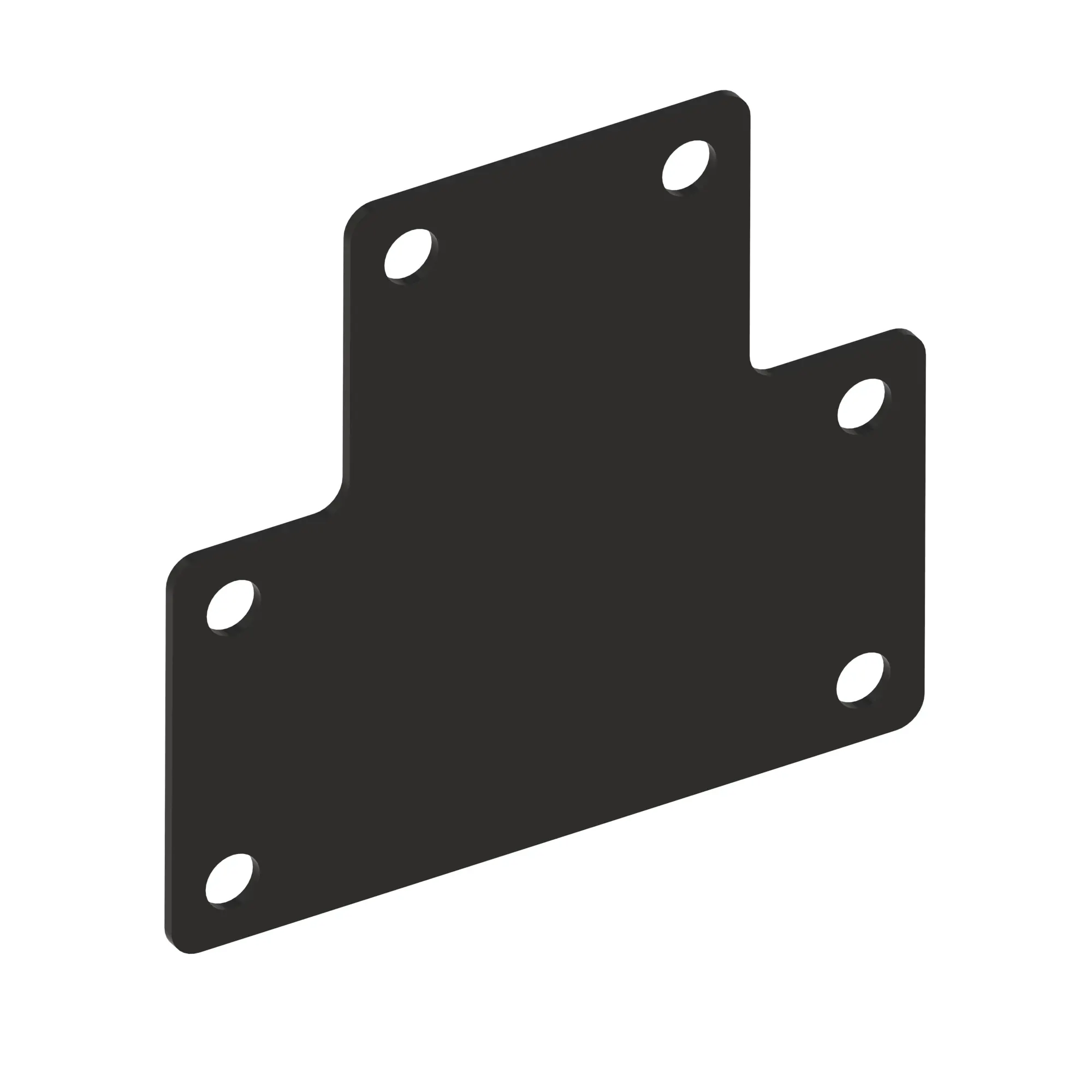 John Deere Cover Plate Cab Frame Bracket - HXE182837