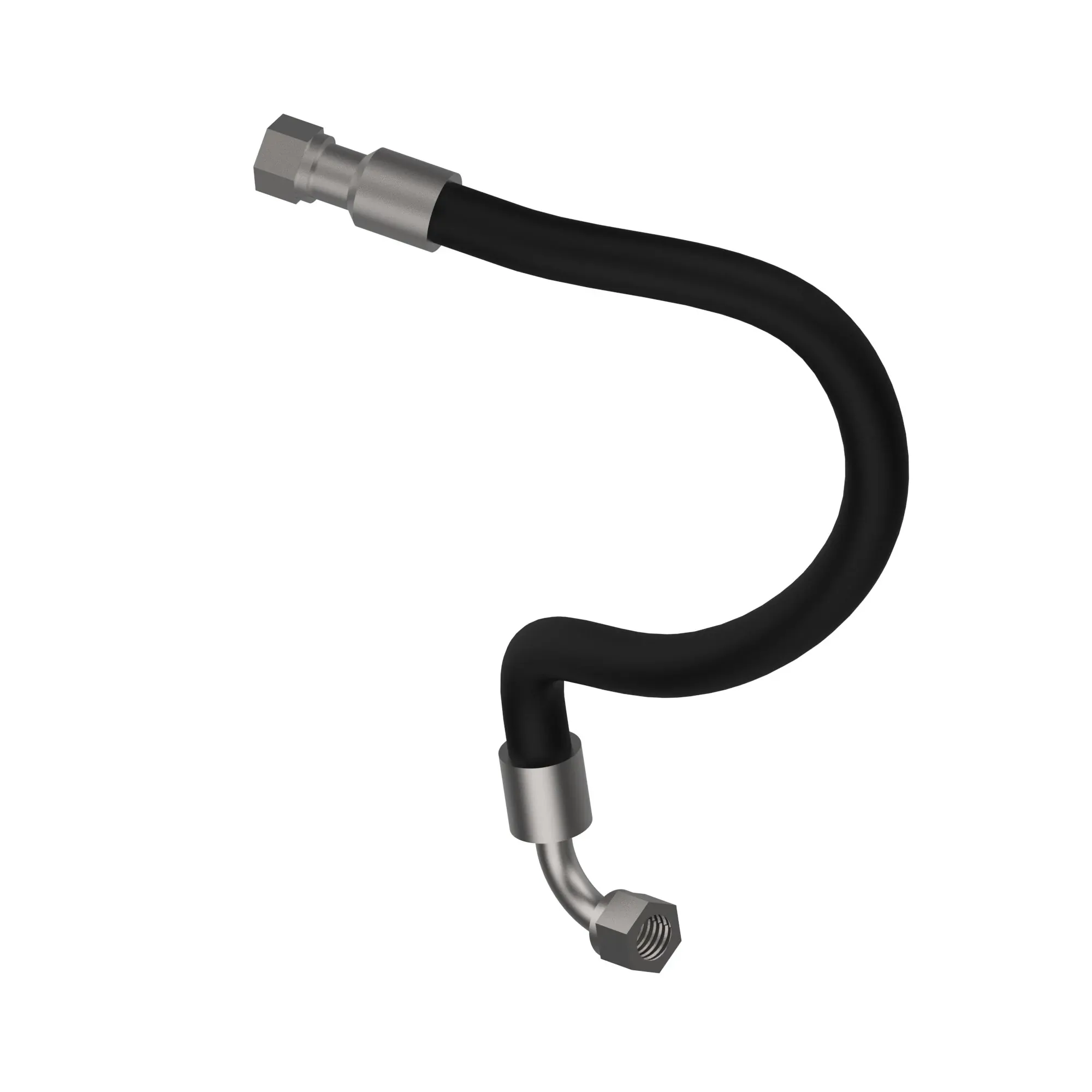 John Deere Reinforced with Metal Rubber Hydraulic Hose - F065973