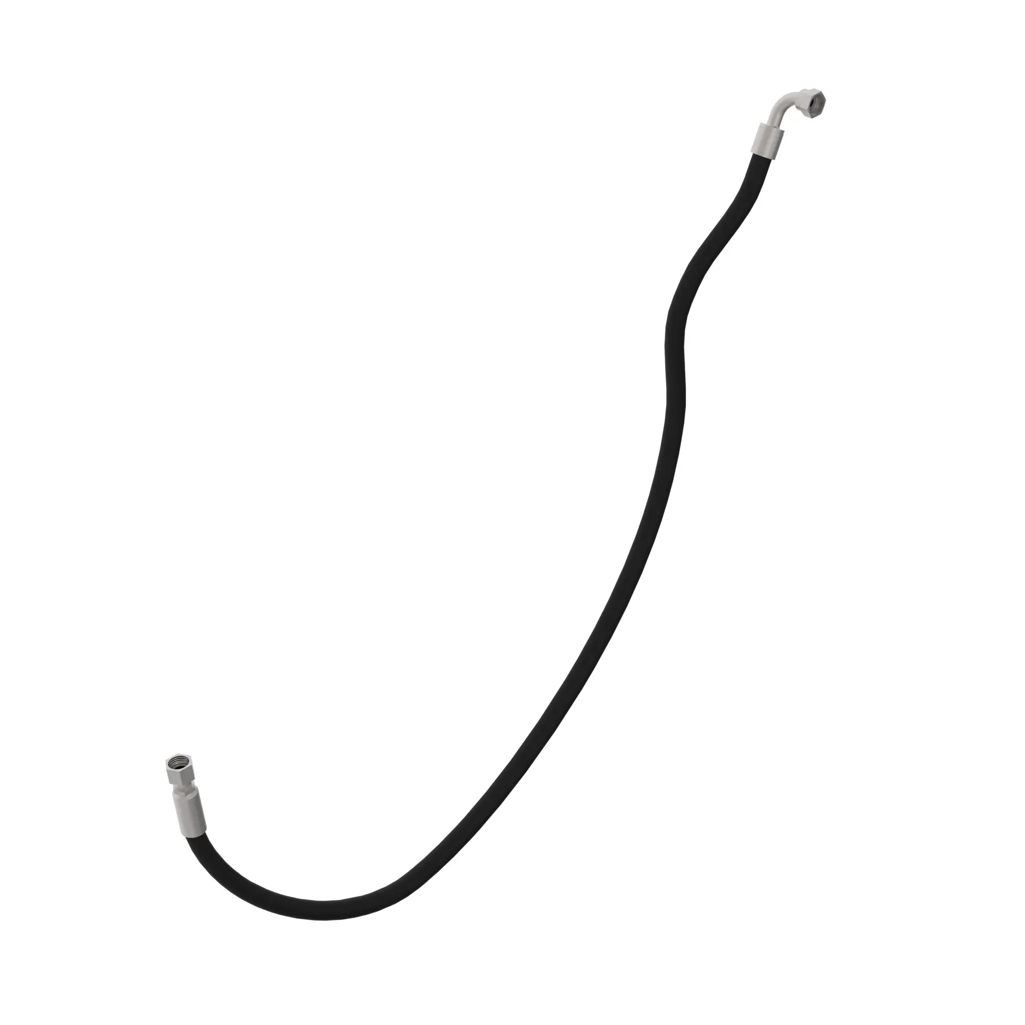 John Deere Front Feed Roller Motor Hose - AXT19163