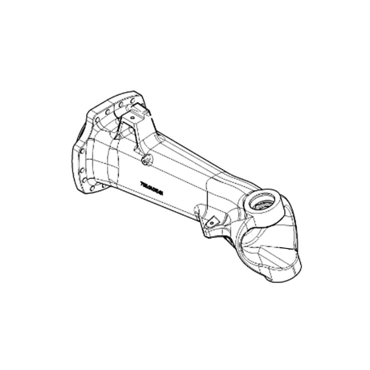 Axle Housing-Short With Bu