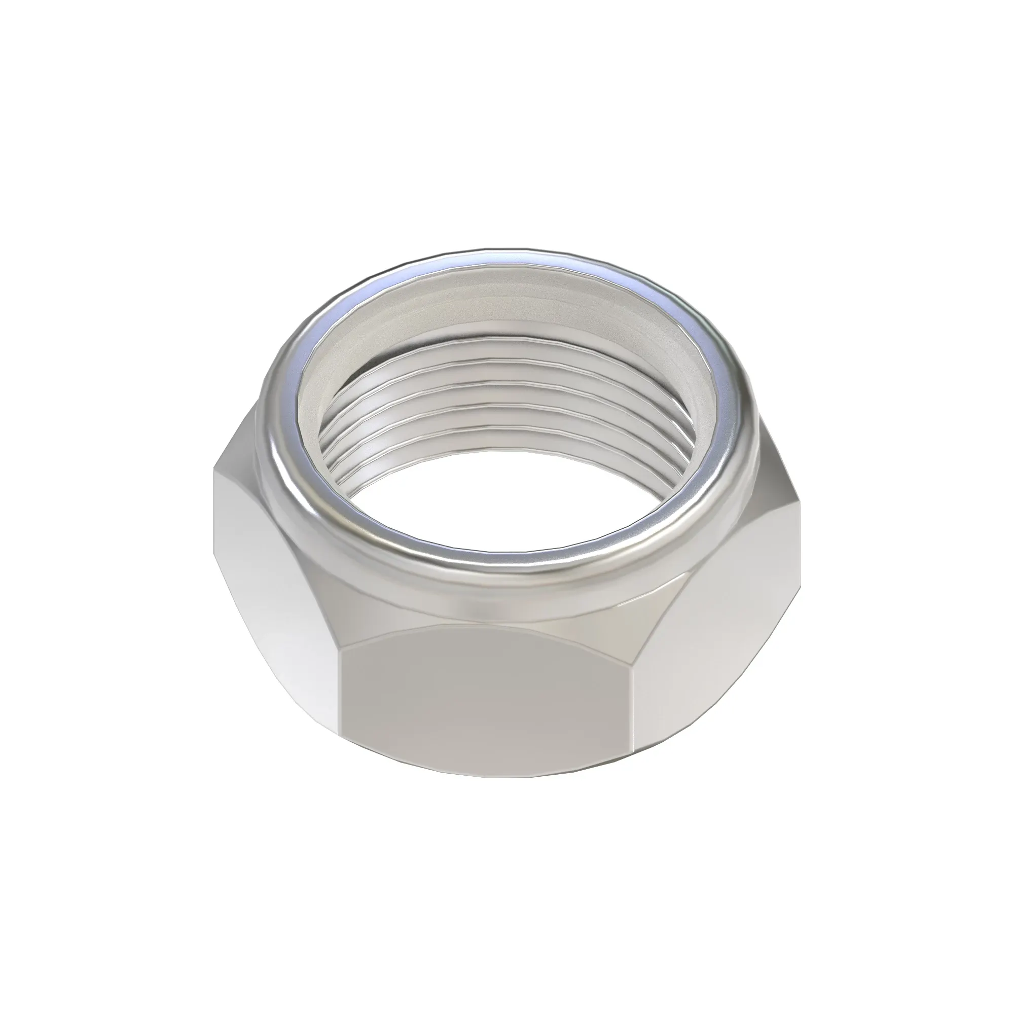 John Deere Nylon Lock Nut, 1/4" - M140401