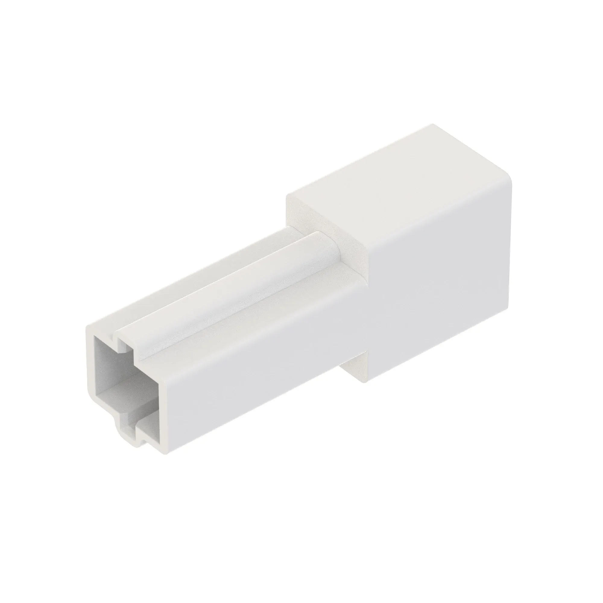 John Deere White Electrical Connector Housing, Cavity 1 - 57M15271
