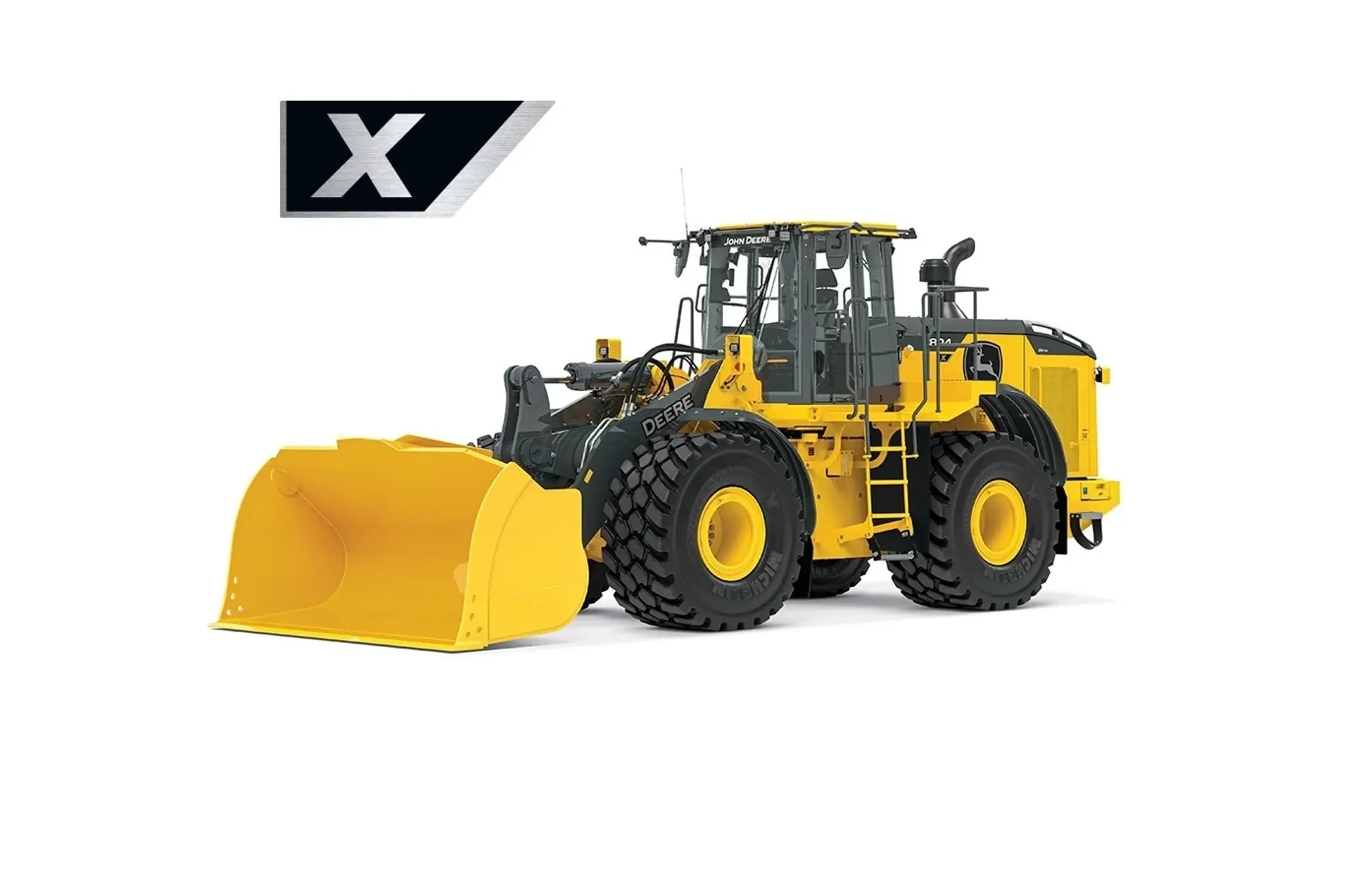 824 X-Tier Wheel Loader front left