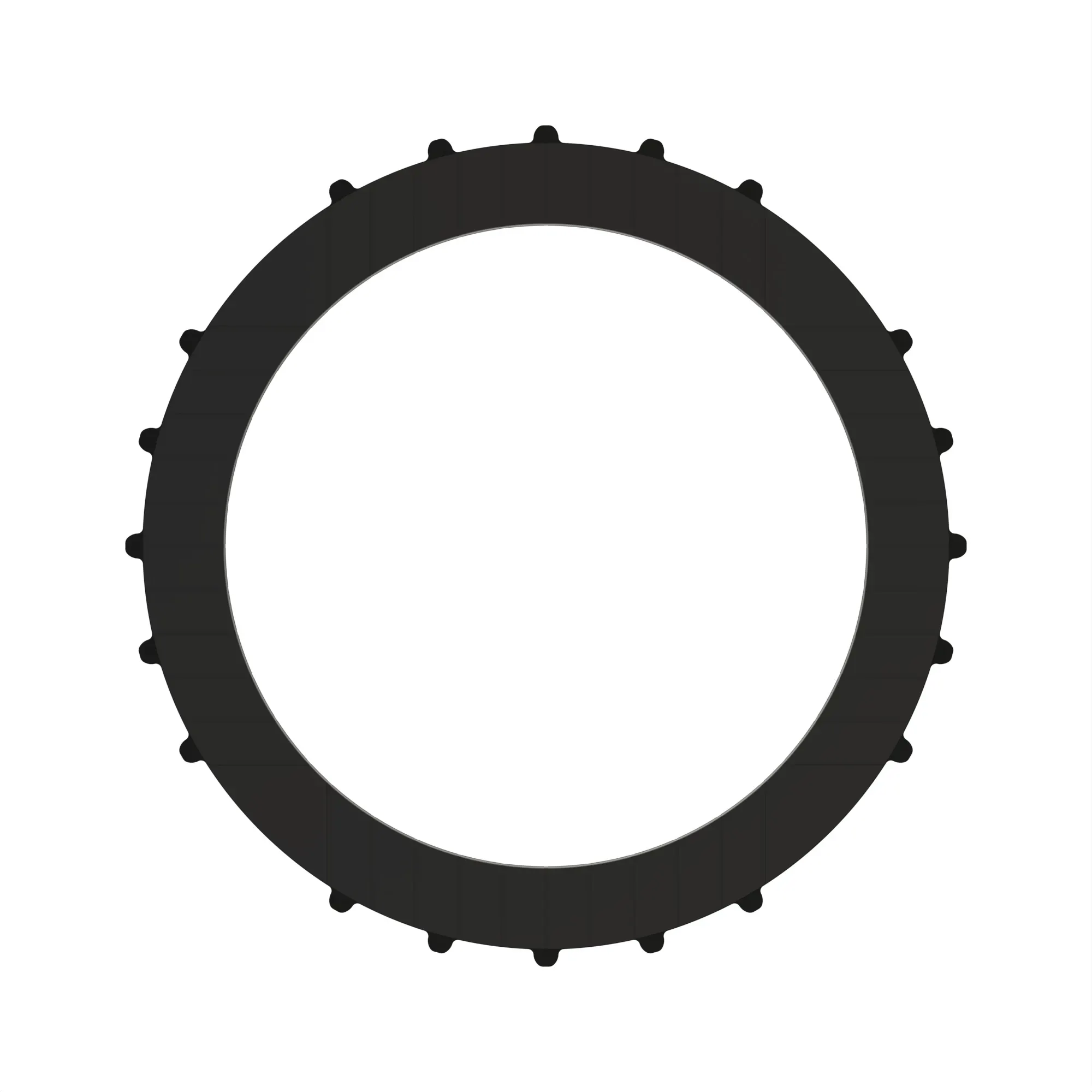 DISK WITH FACINGS