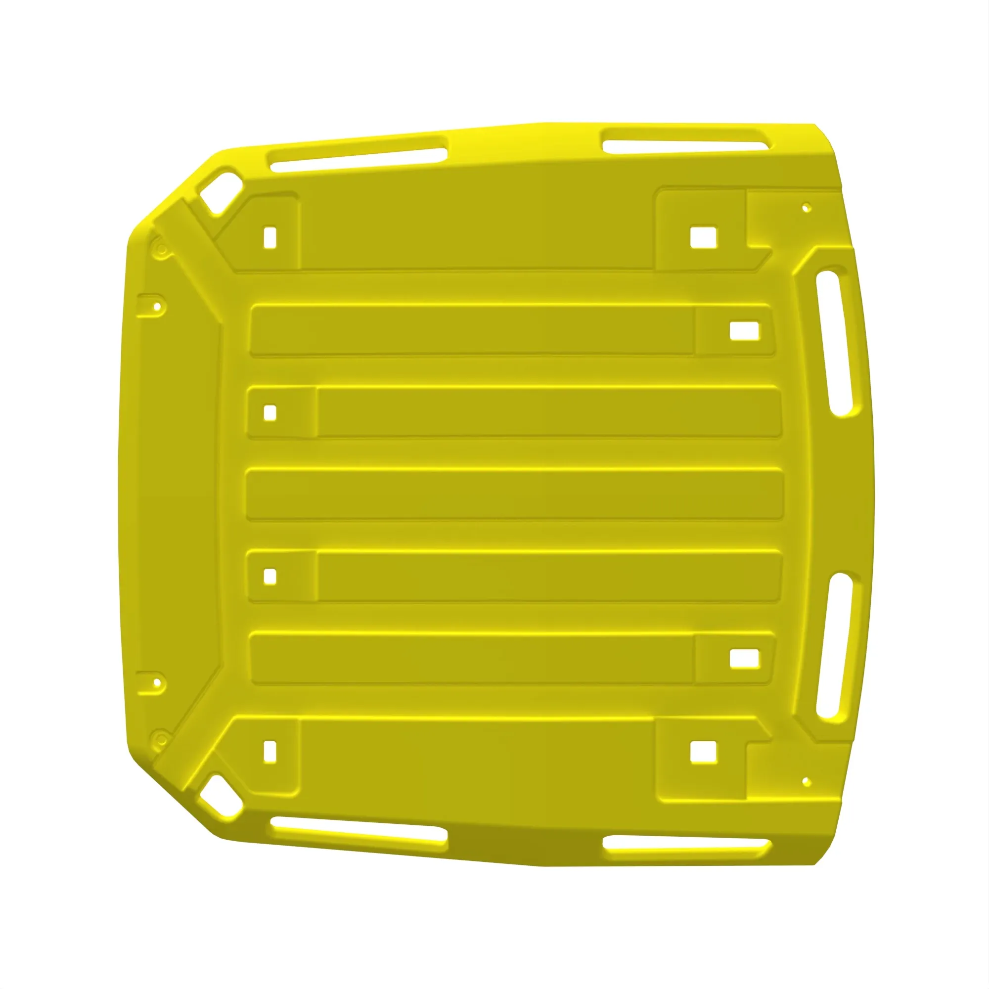 ROOF, ROOF, ROOF, PLASTIC YELLOW