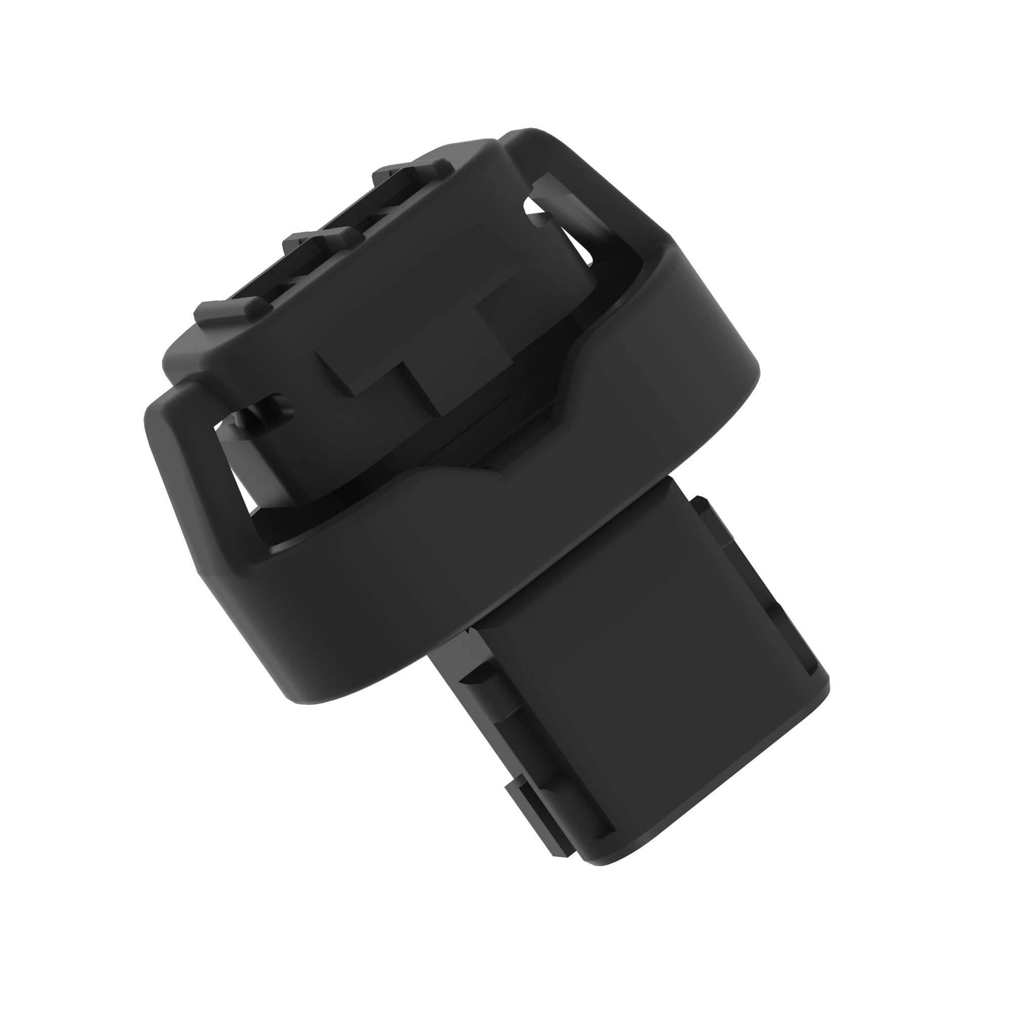 CONN TYCO NANOMQS 8W FS BLU PLSTC