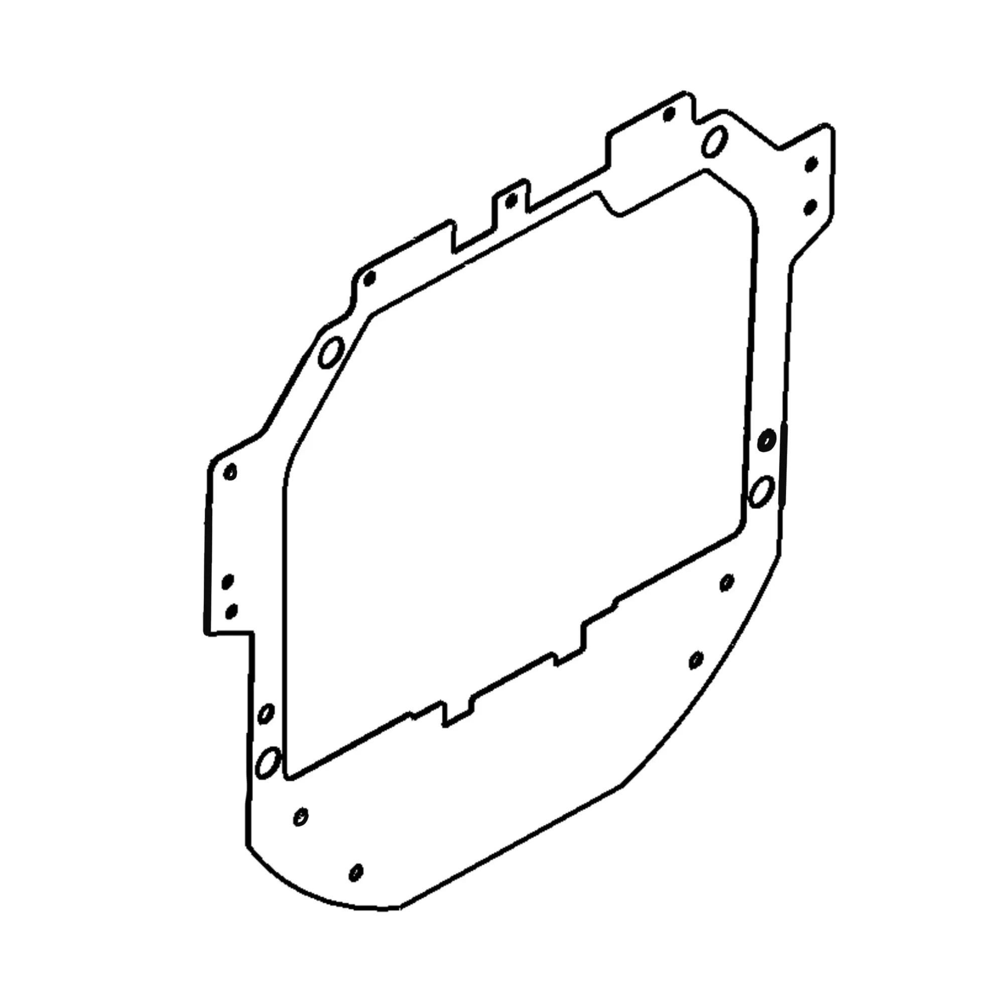 John Deere Dust Shield - HXE19016