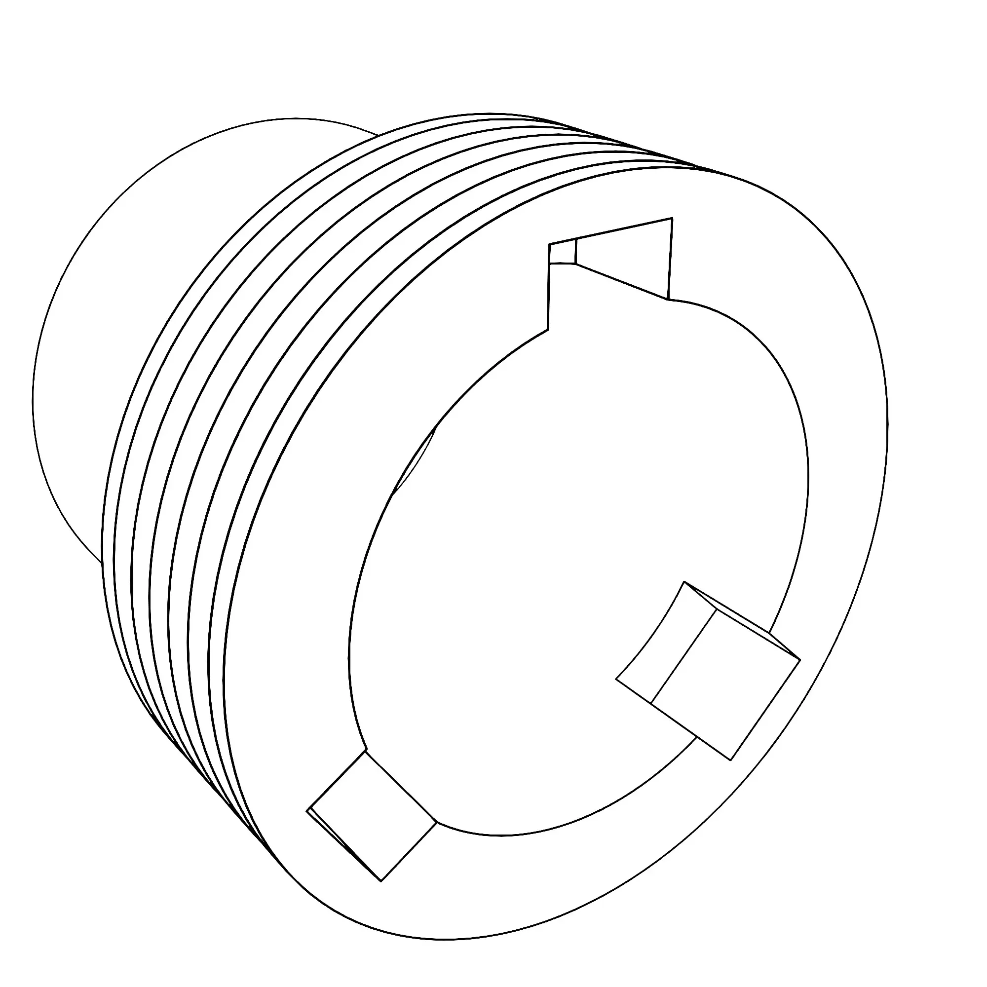 John Deere Engine Water Pump Pulley - R77445