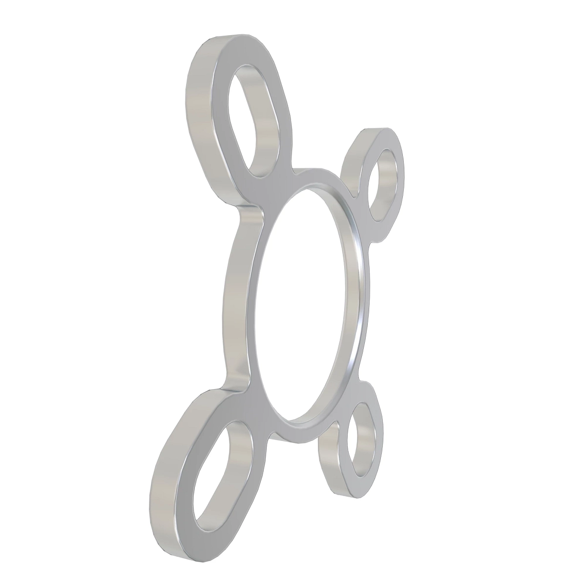 Spacer, Fan, 4 Holes