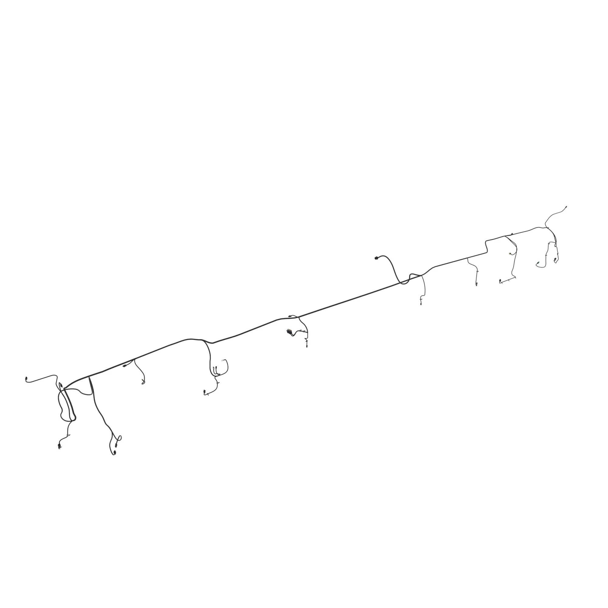 30' Flex Draper header harness with BPS content