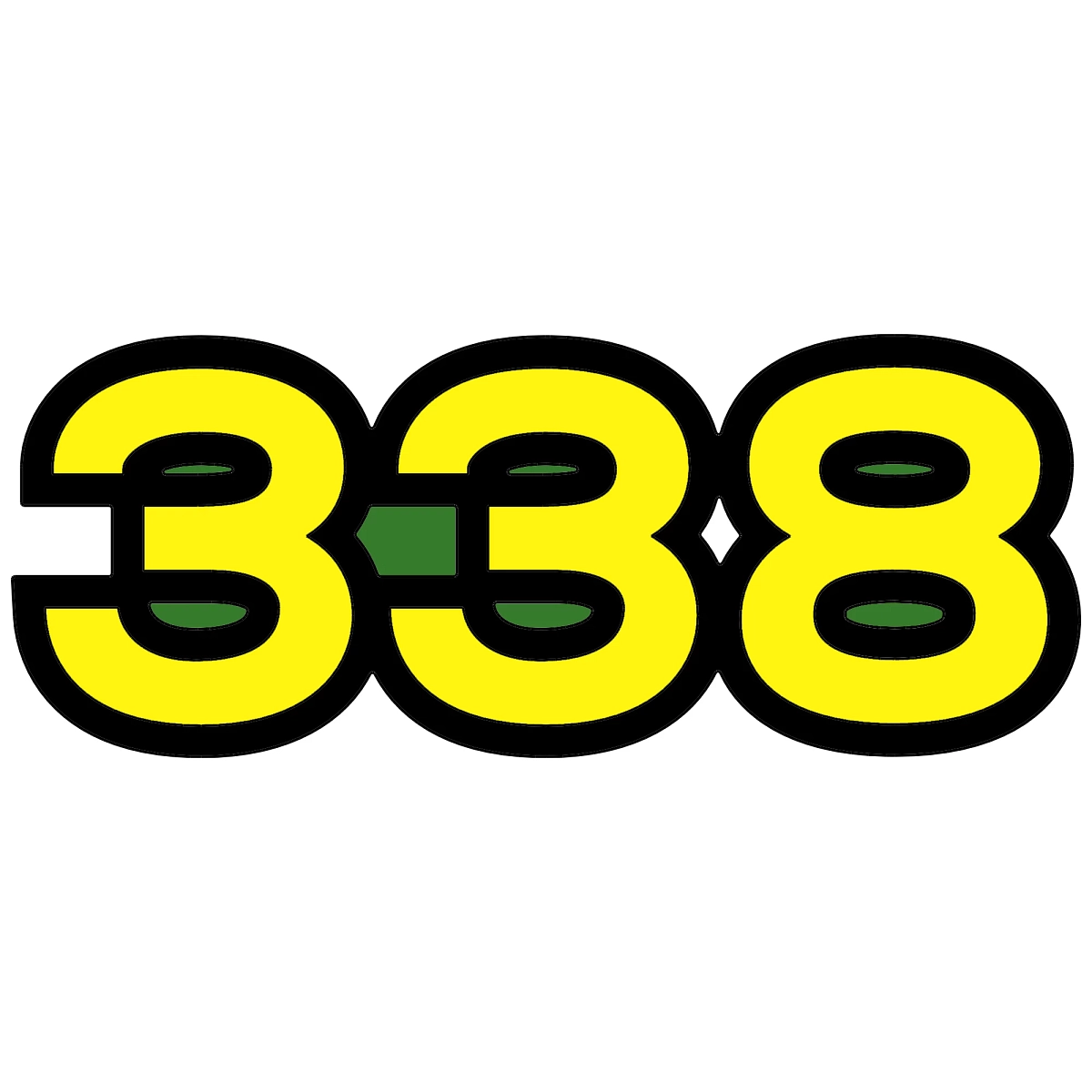 Label (338 Sm Rect. Baler)