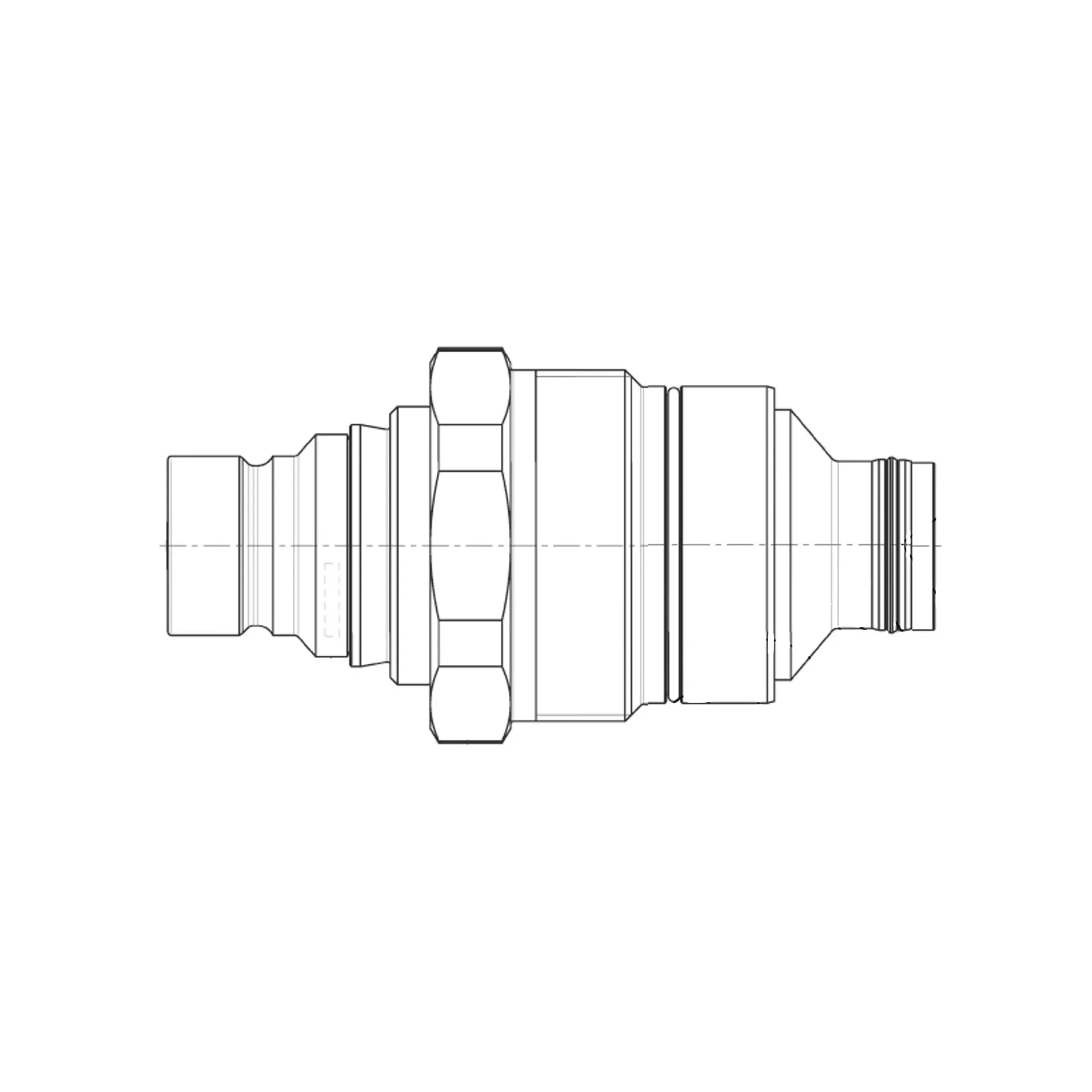 John Deere Hydraulic Quick Connect Coupler - AT406474