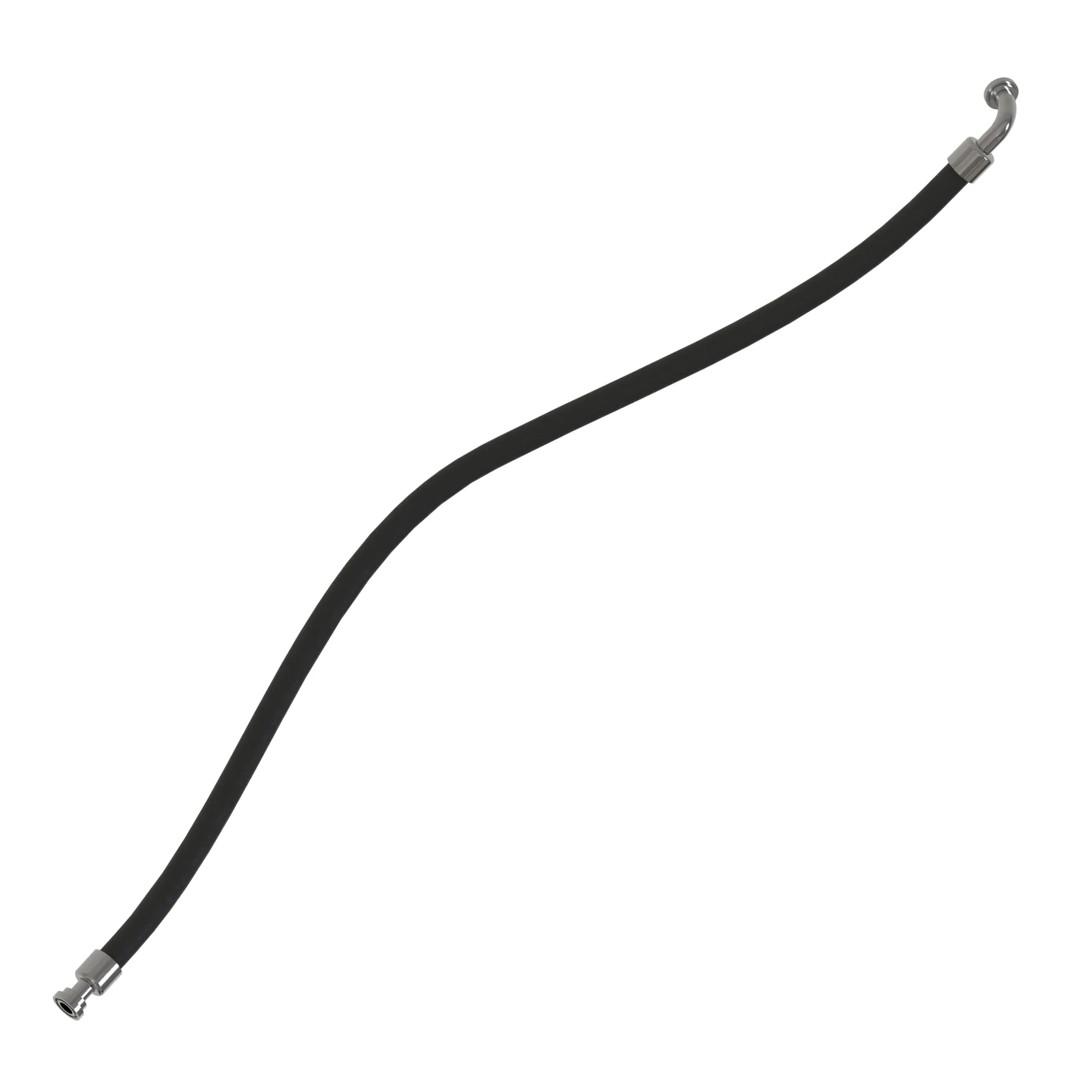 John Deere Ground Drive Pump Line to Engine Hydraulic Hose - AXT20758