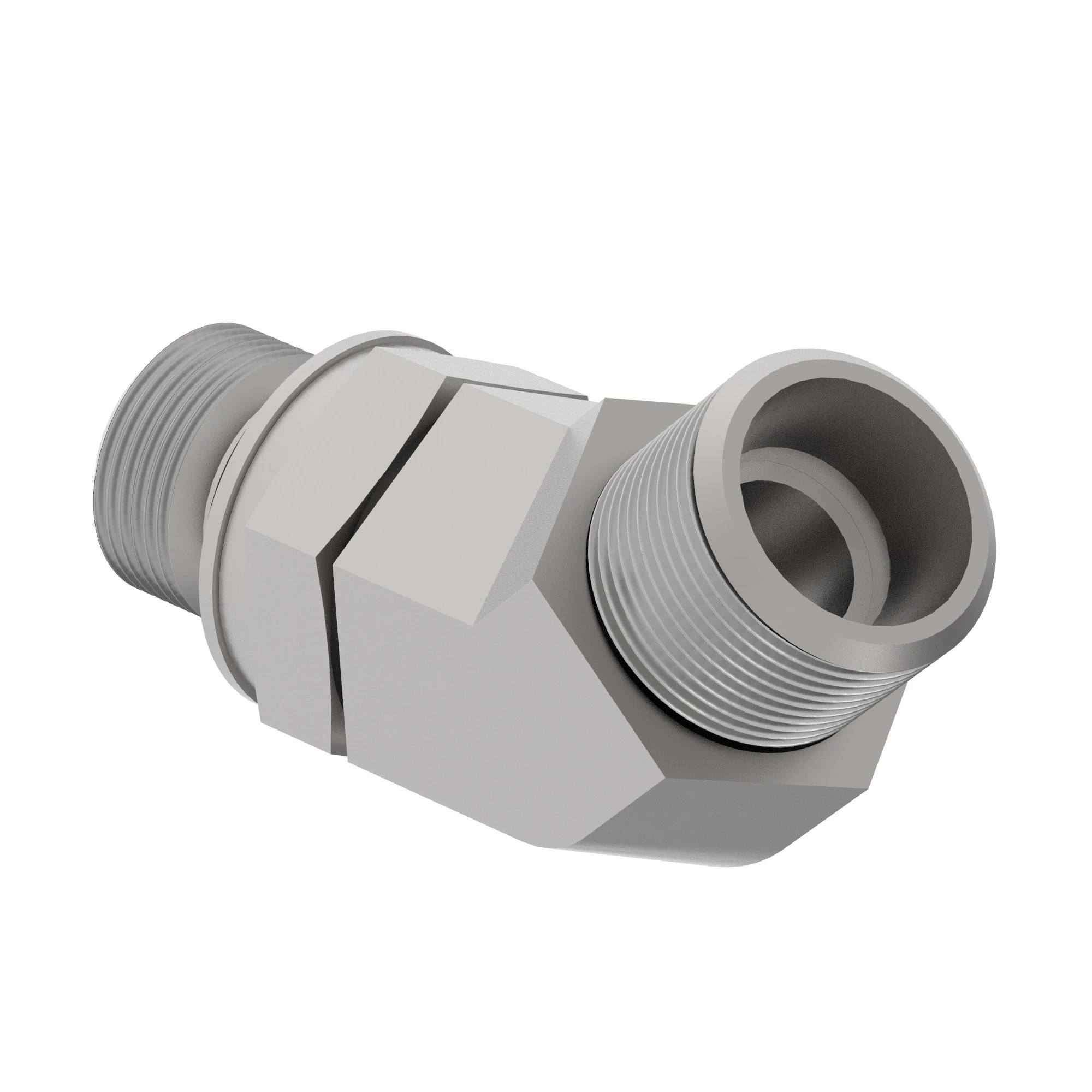 CONNECTOR, 45 DEG ELBOW ISO 8434-1