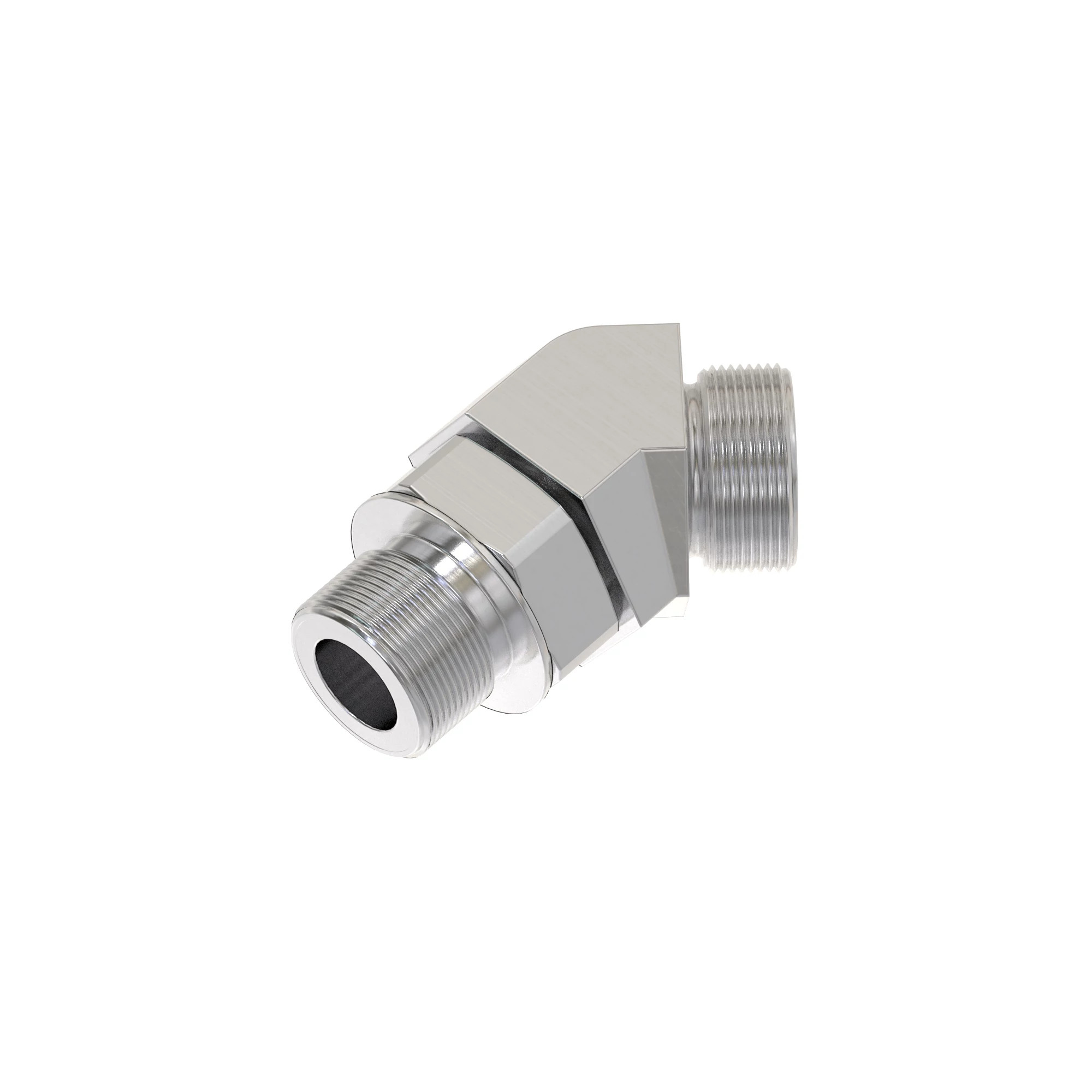 45 DEG STRAIGHT THREAD,O-RING FSF